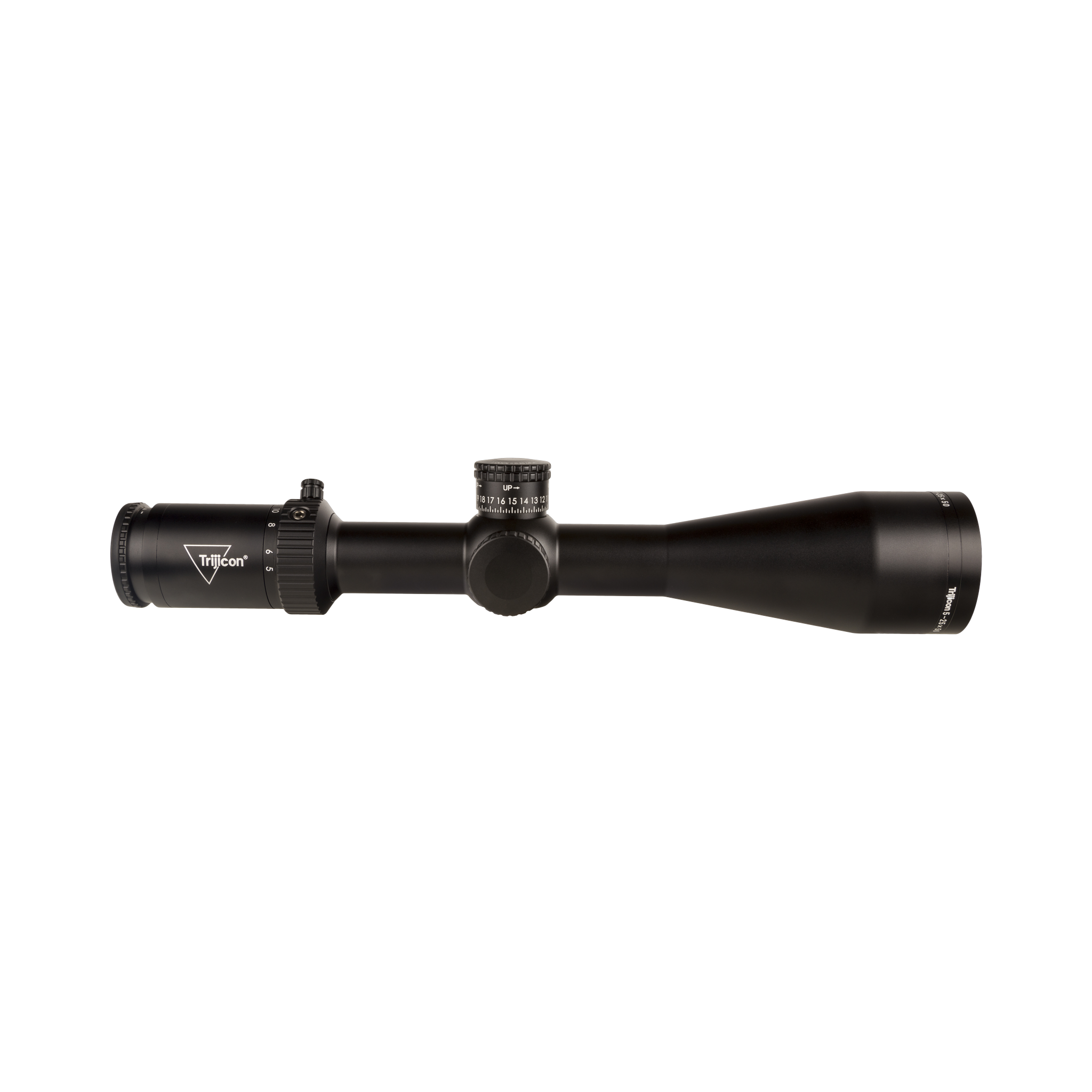 Tenmile® HX 5-25x50 SFP w/ Red MOA Center Dot, 30mm, Satin Black, Exp. EL RTZ