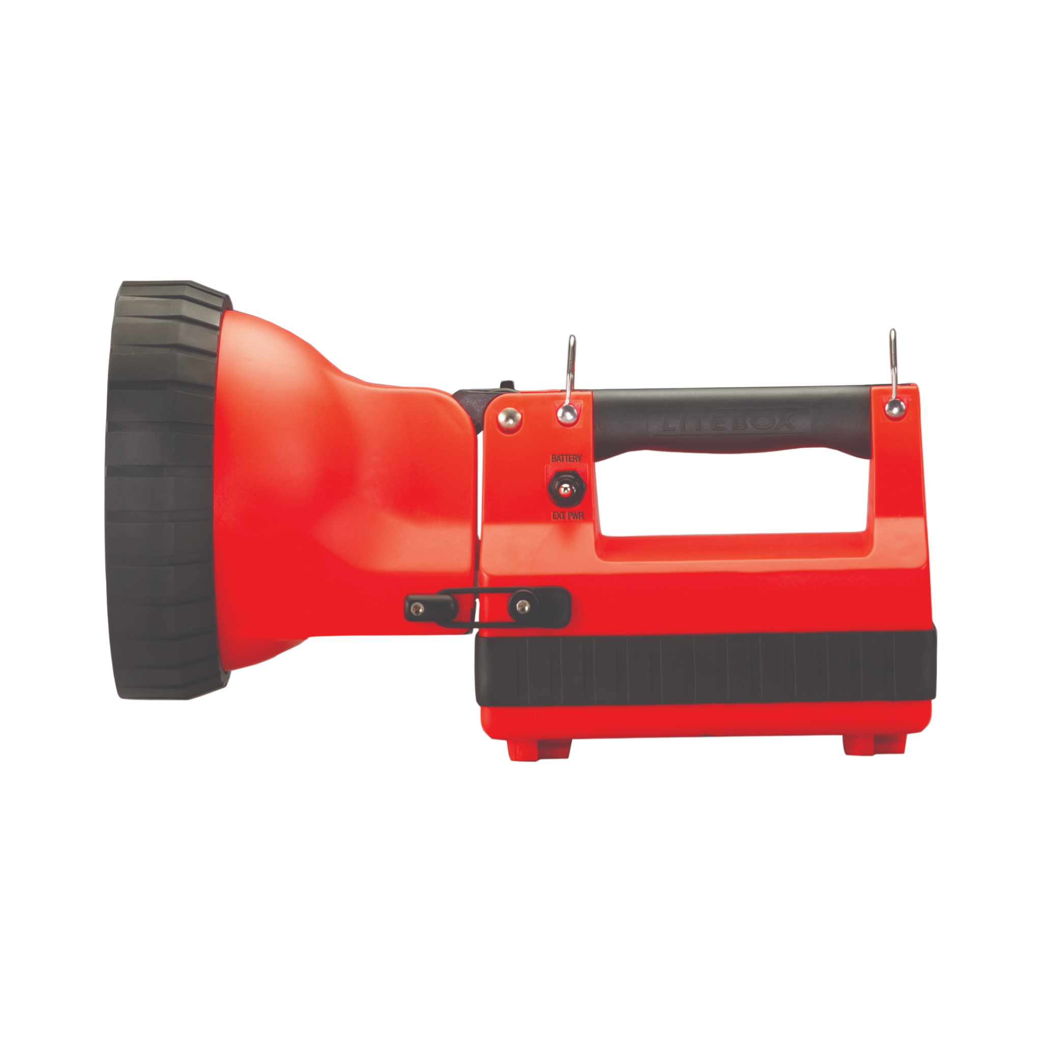 System mocowania Streamlight LiteBox do pojazdów — uchwyt z bezpośrednim podłączeniem do przewodu 12 V DC — pomarańczowy (45605)