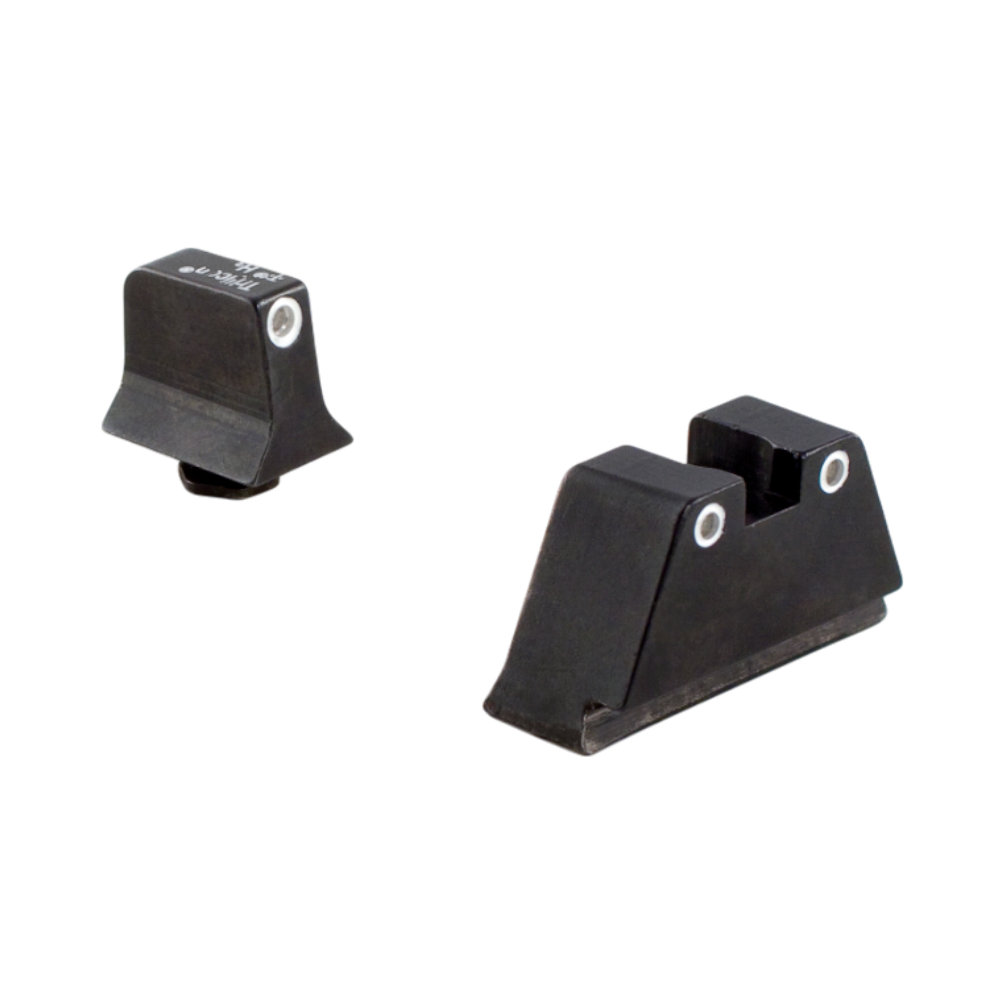 Trijicon Dual Defense™ komplekts – 6,5 MOA Red Dot RMR® Type 2 + balti/zaļi tēmēkļi Glock pistolei