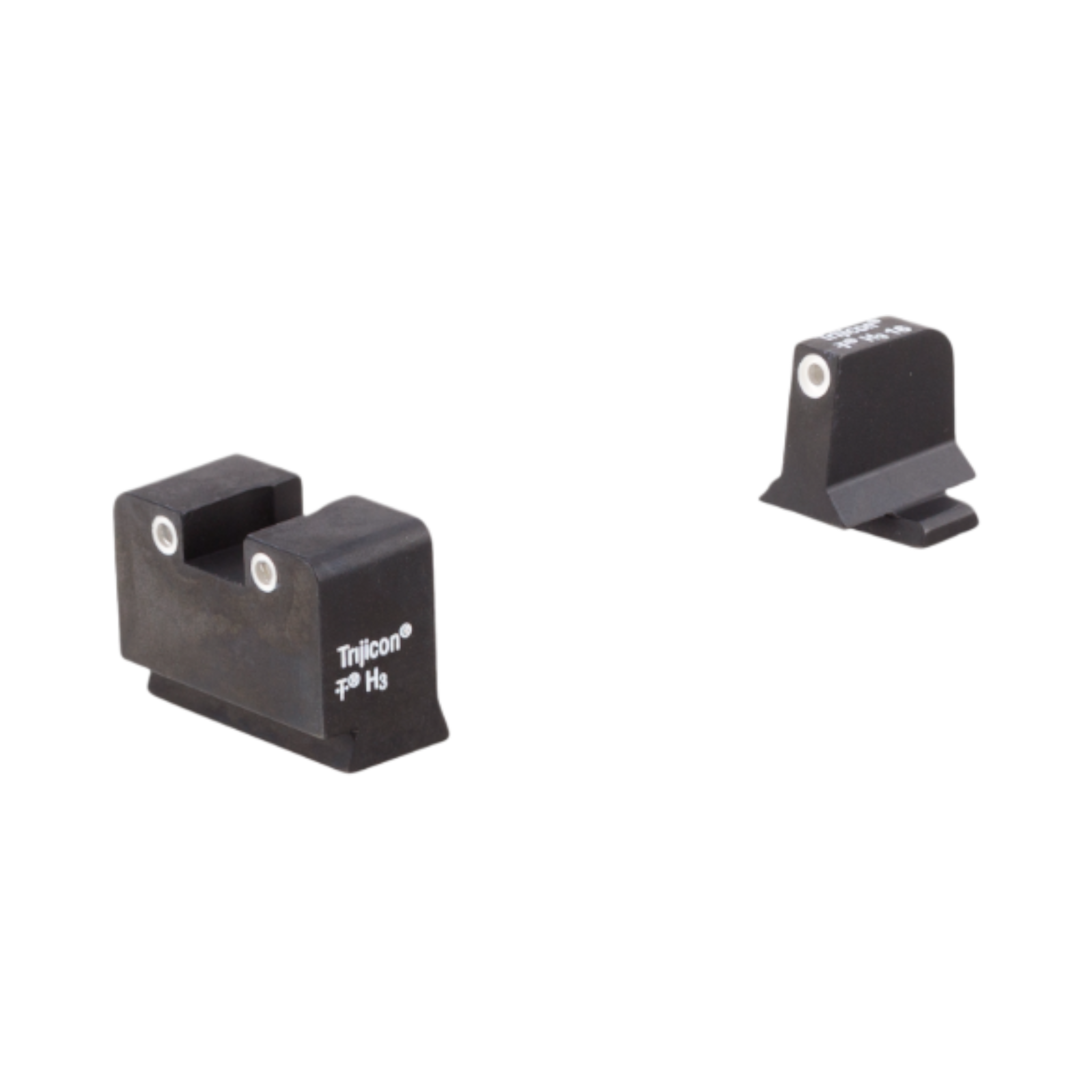 Trijicon Dual Defense™ komplekts – 3,25 MOA Red Dot RMR® Type 2 + balti/zaļi tēmēkļi Sig 9 mm/.358