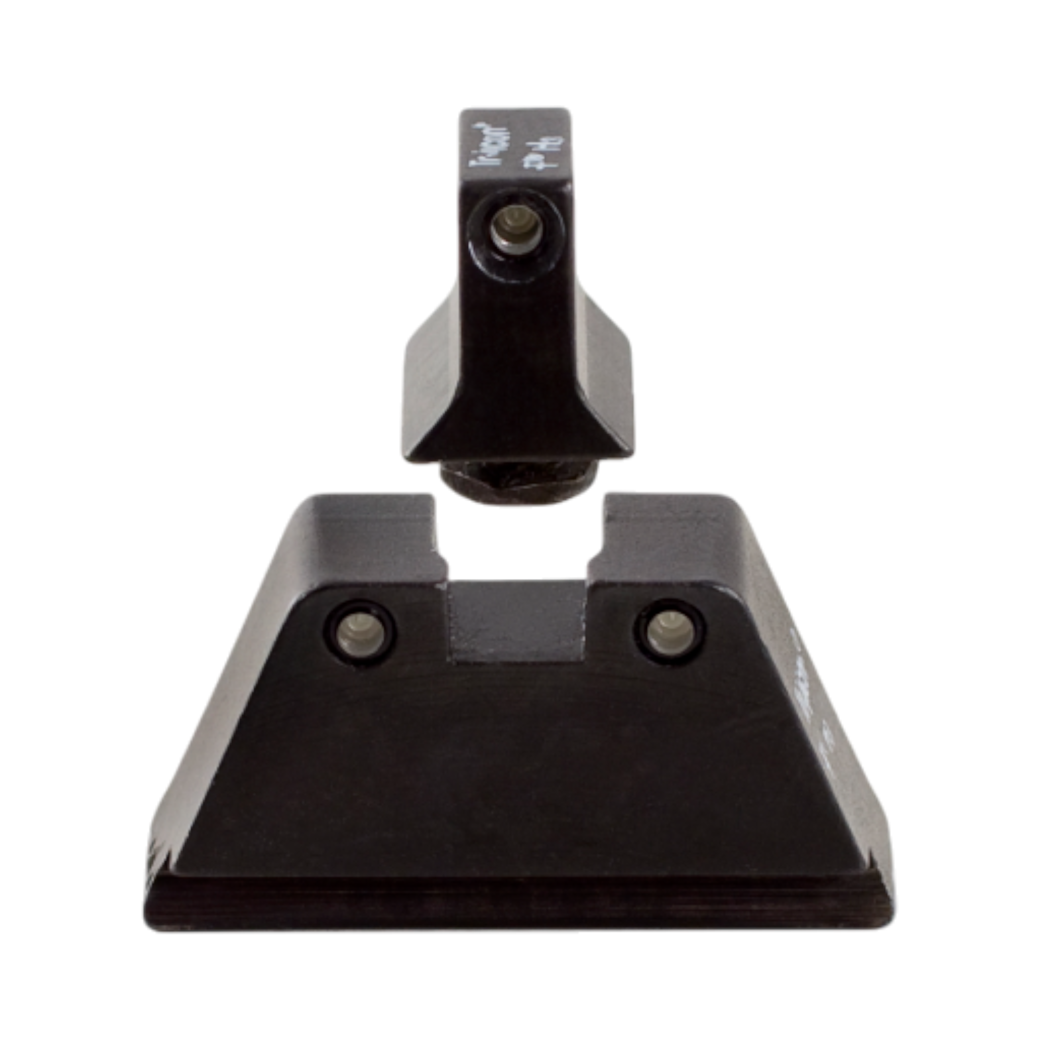 Trijicon Dual Defense™ komplekts – 3,25 MOA Red Dot RMR® Type 2 + melni/zaļi tēmēkļi Glock pistolei