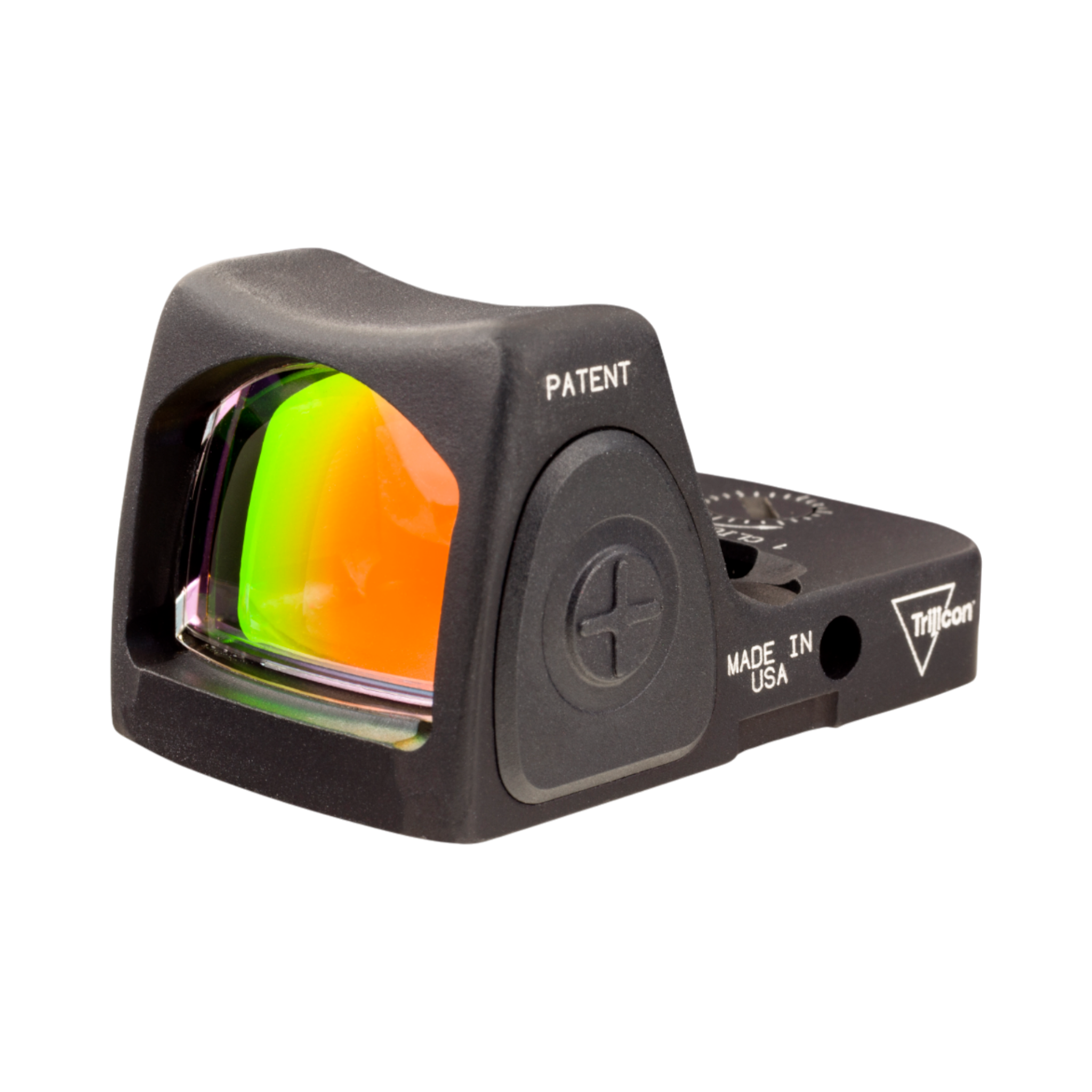 Trijicon Dual Defense™ komplekts – 3,25 MOA Red Dot RMR® Type 2 + melni/zaļi tēmēkļi Glock pistolei