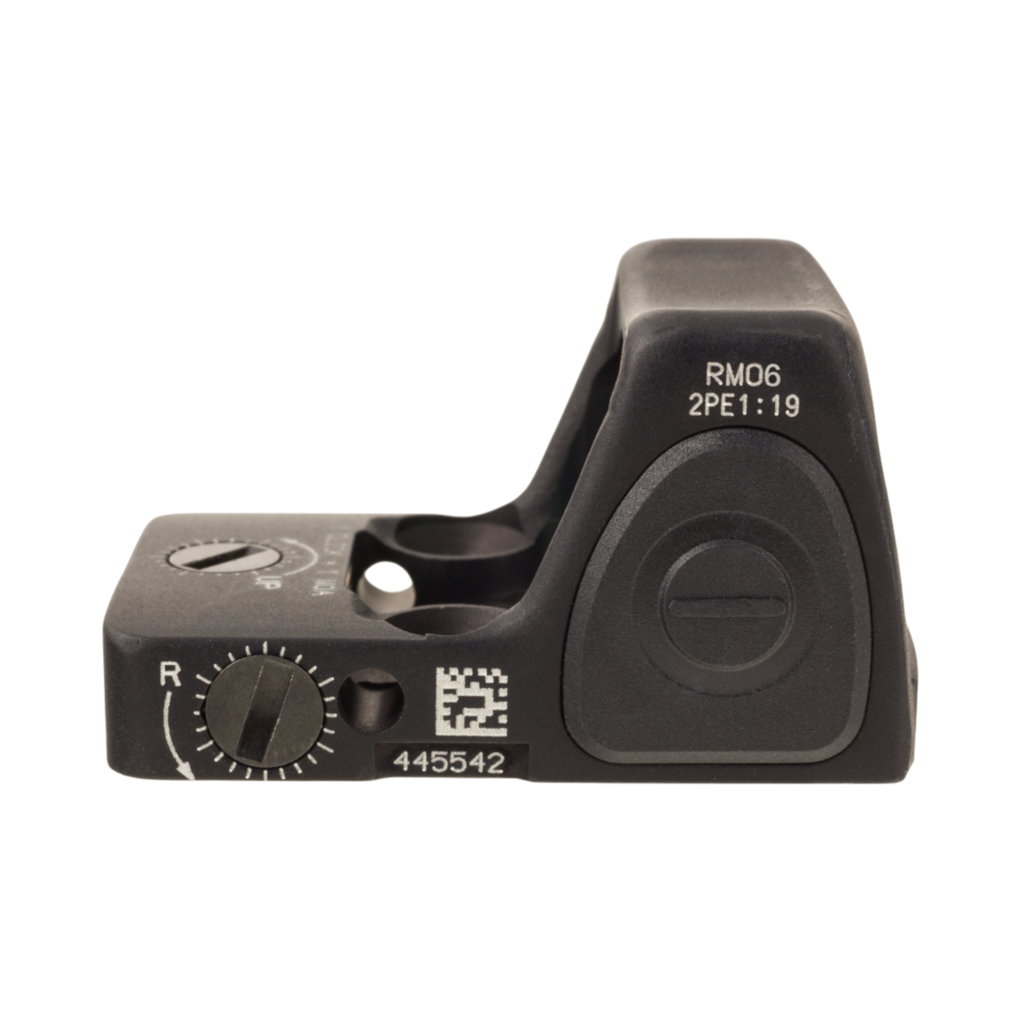 Trijicon Dual Defense™ komplekts – 3,25 MOA Red Dot RMR® Type 2 + melni/zaļi tēmēkļi Glock pistolei