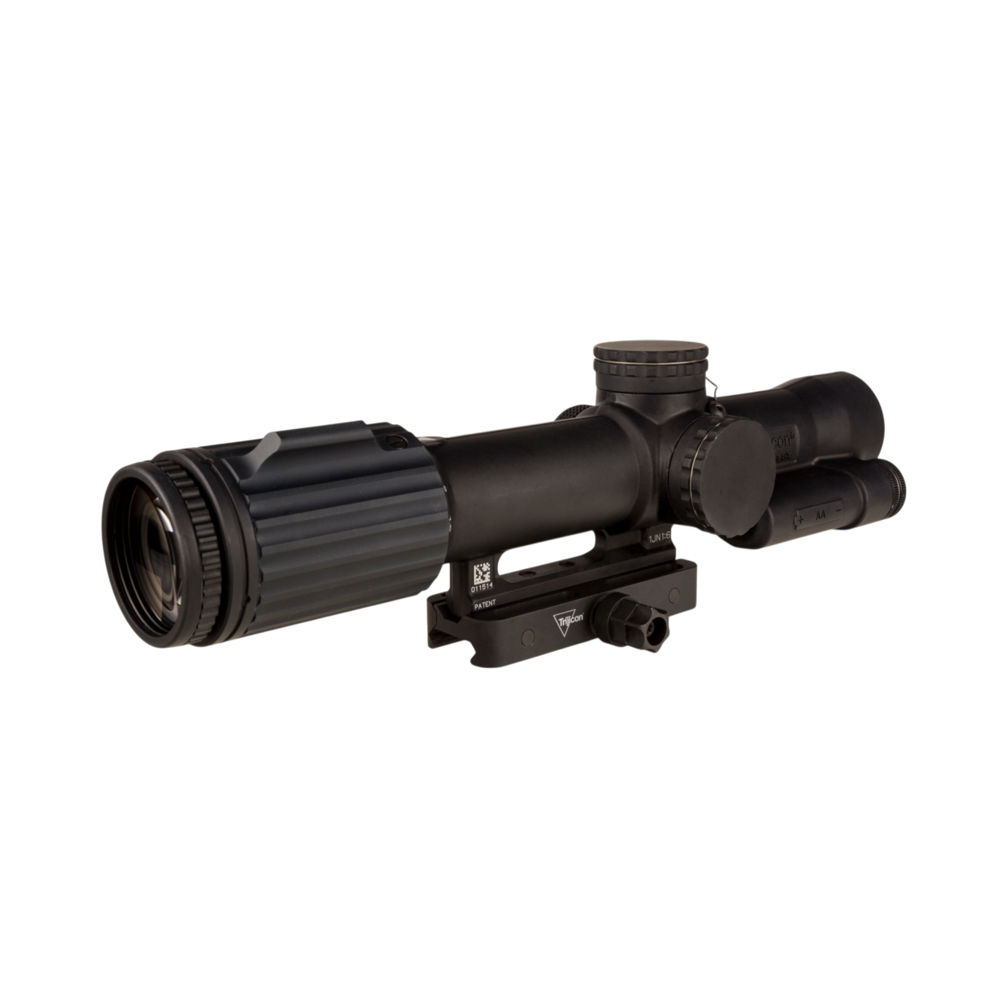 VCOG® 1-8x28 Riflescope, Red MOA Crosshair Dot Reticle w/ Mount with Trijicon Q-LOC™ Technology
