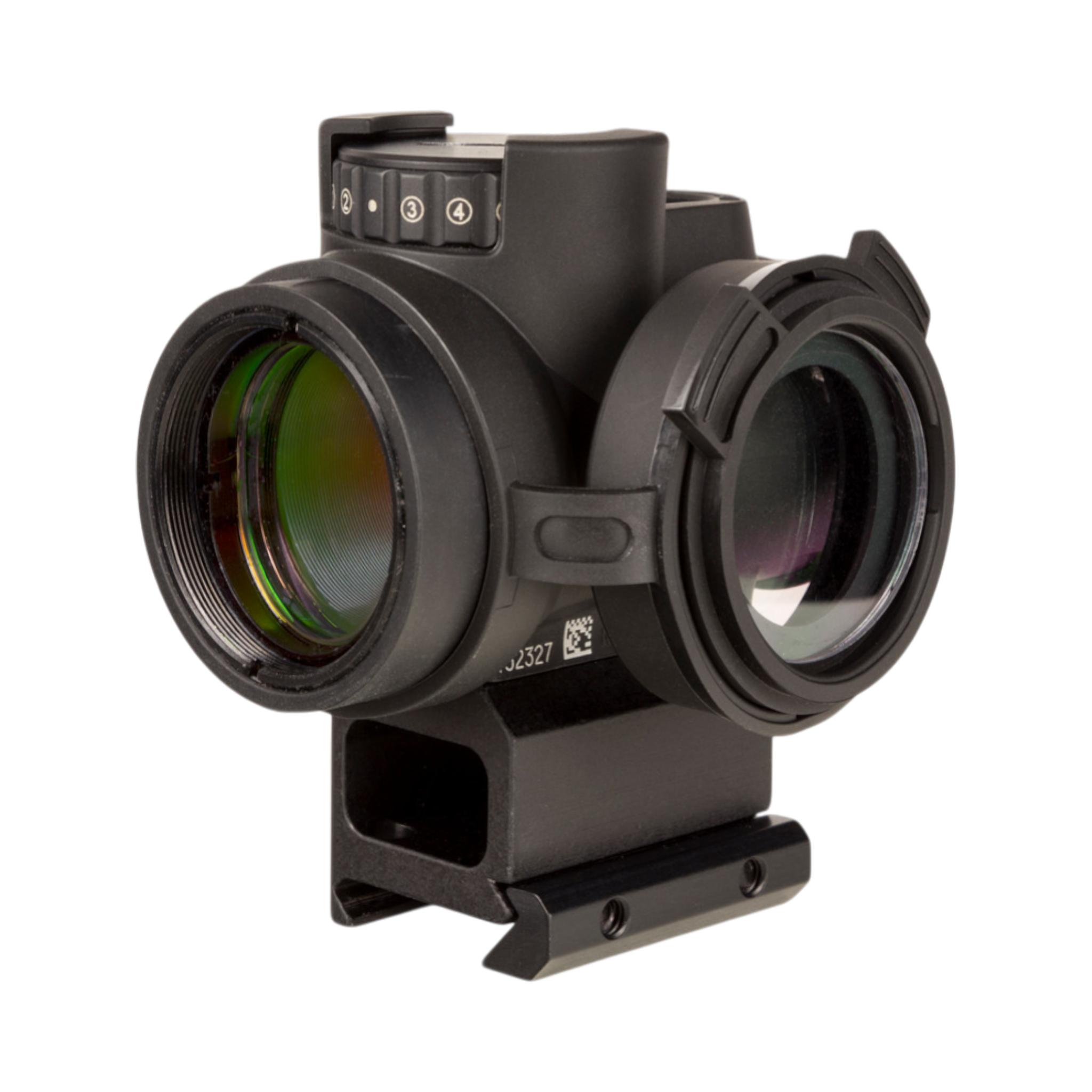 Trijicon MRO® HD Cover with Clear Caps - Black