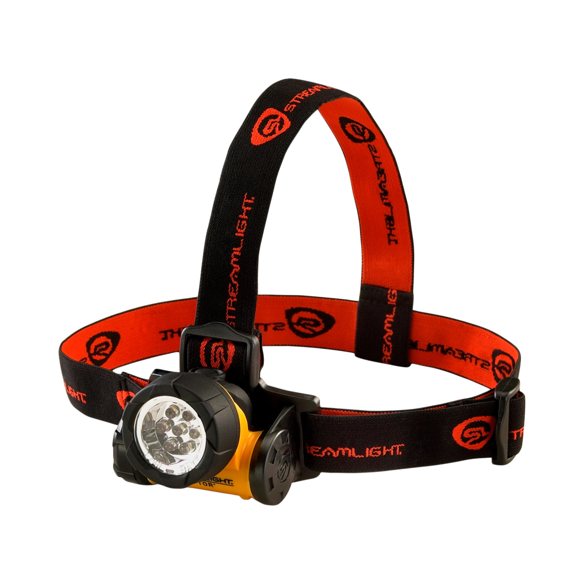 Streamlight Septor Div. 2 - Incl. Alkaline batteries, rubber & elastic straps - Yellow (61052)