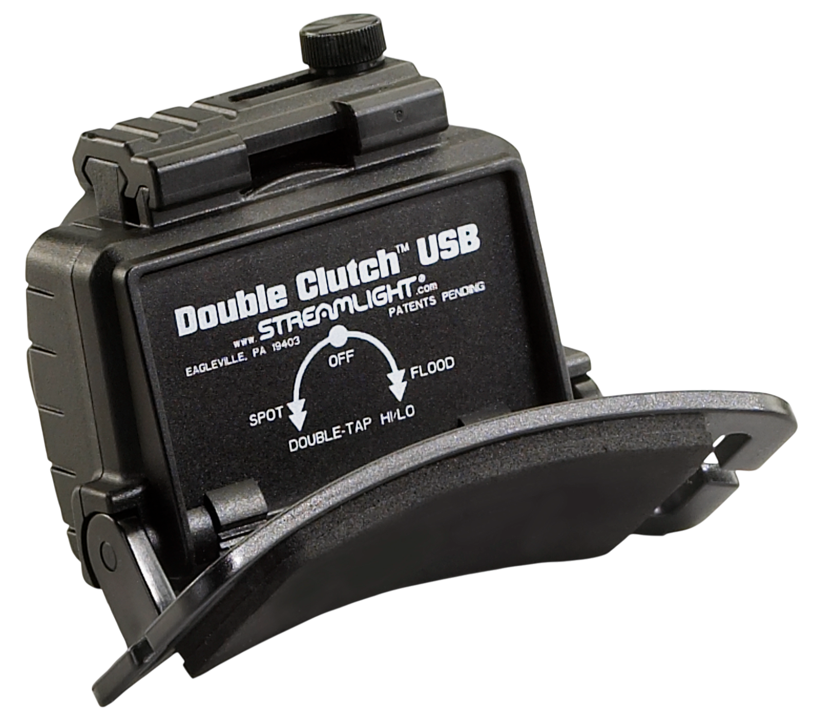 Streamlight Double Clutch - Alkaline Model - Black (61608)