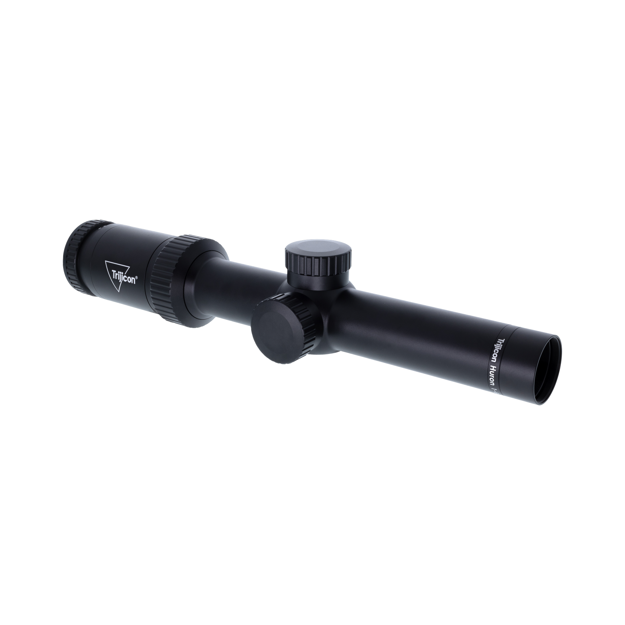 Huron® 1-6x24 optiskais tēmēklis BDC Hunter Holds, 30 mm, satīna melns, regulatori ar aizsargvāciņiem