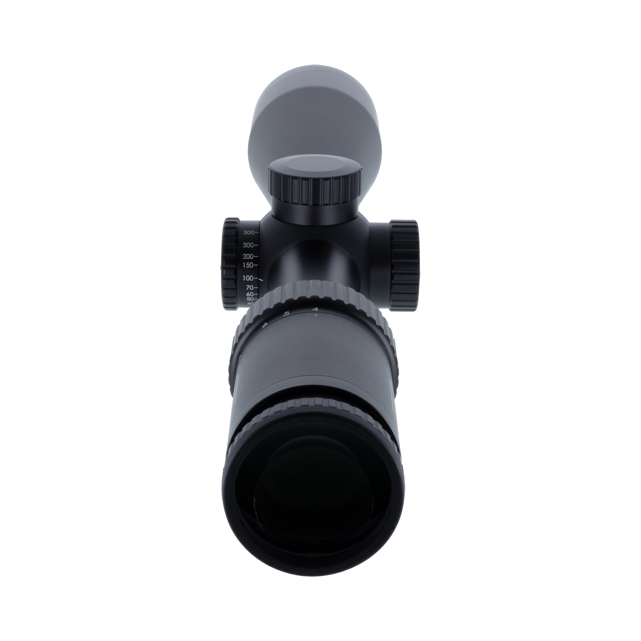 Huron® 4–16x50 optiskais tēmēklis BDC Hunter Holds, 30 mm, satīna melns, regulatori ar aizsargvāciņiem