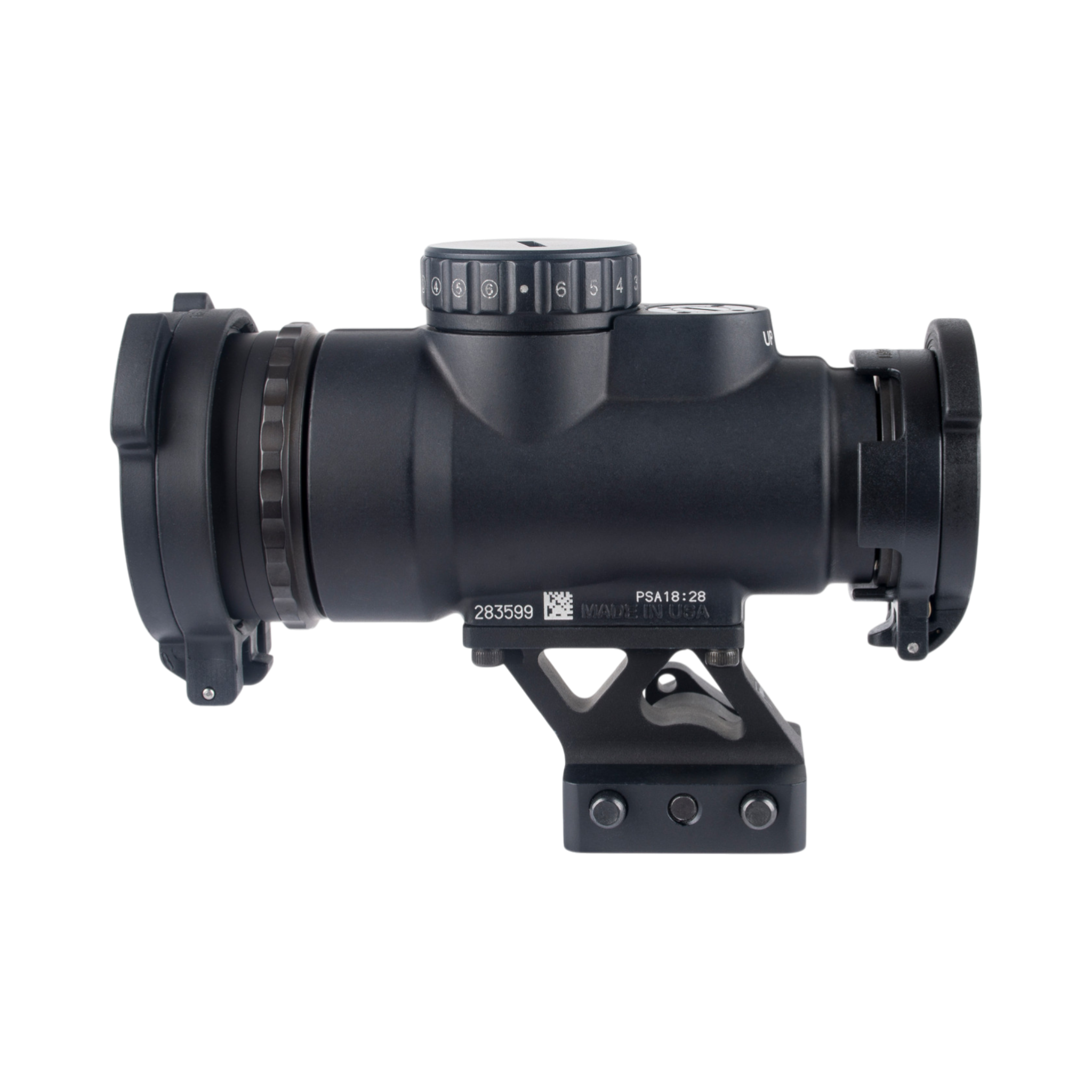 Trijicon MRO® HD Patrol regulējams LED tēmēklis ar 68 MOA tēmēkļa līniju un 2,0 MOA sarkanu punktu; 1/3 CW QR Q-LOC (AC32071)