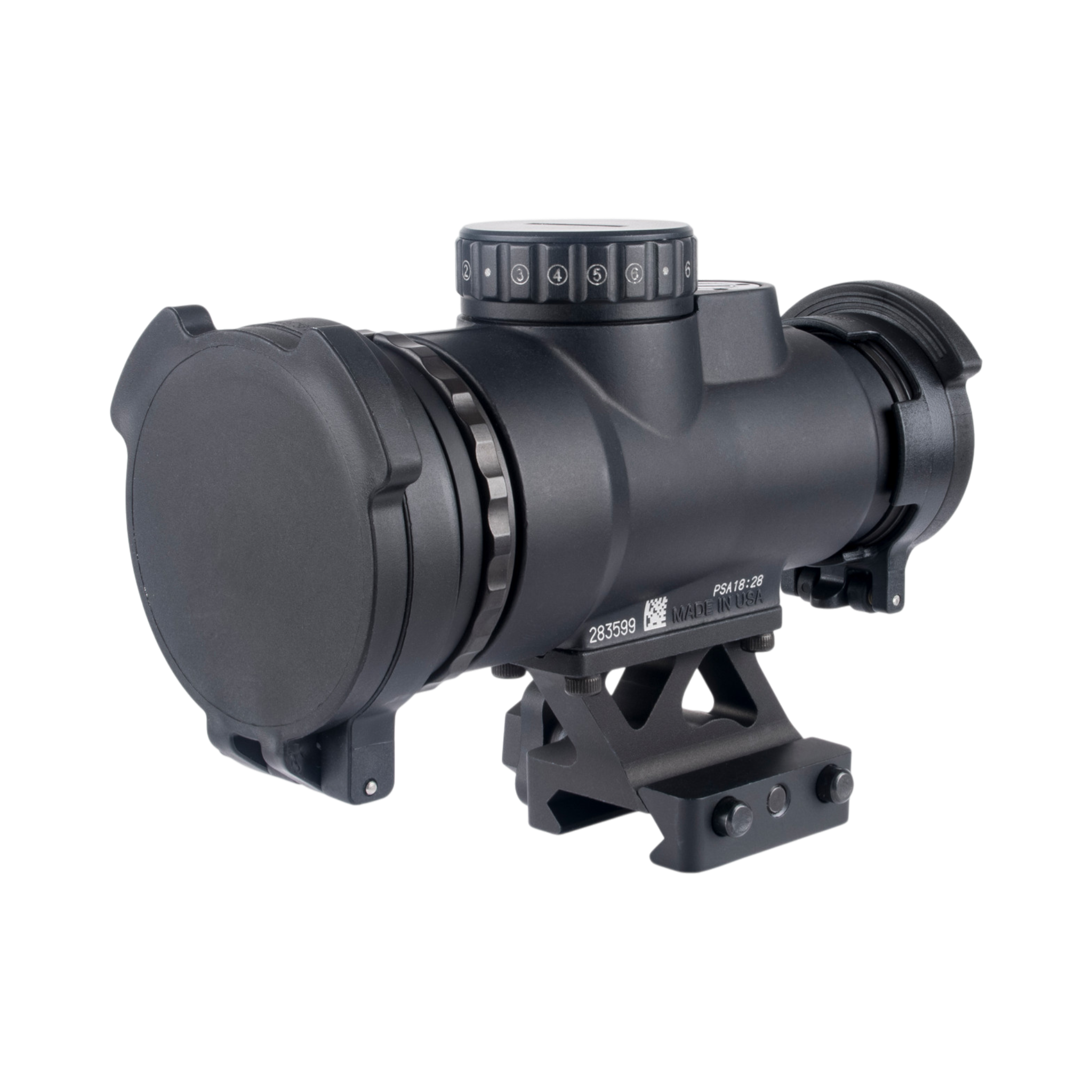 Trijicon MRO® HD Patrol regulējams LED tēmēklis ar 68 MOA tēmēkļa līniju un 2,0 MOA sarkanu punktu; 1/3 CW QR Q-LOC (AC32071)