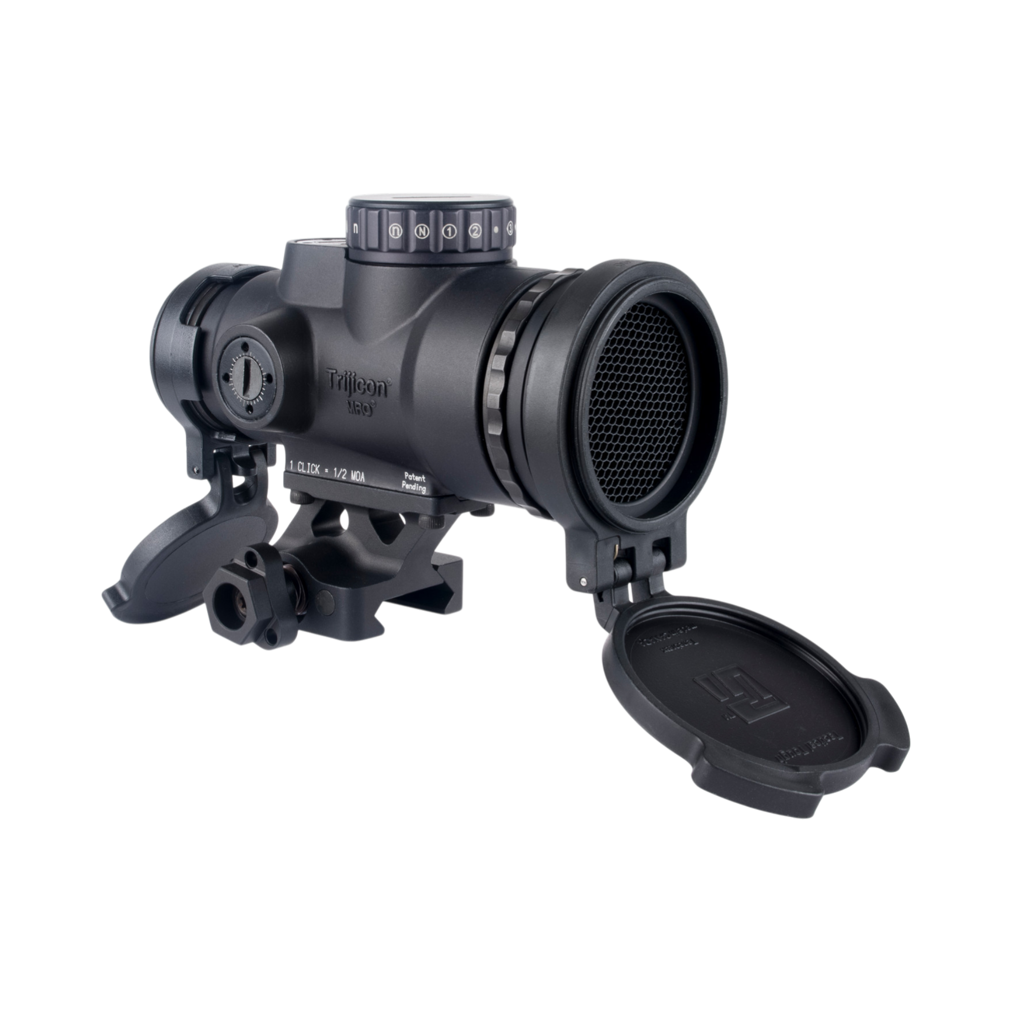 Trijicon MRO® HD Patrol Adj. LED 68 MOA Reticle w/ 2.0 MOA Red Dot; Full CW QR Q-LOC (AC32070)
