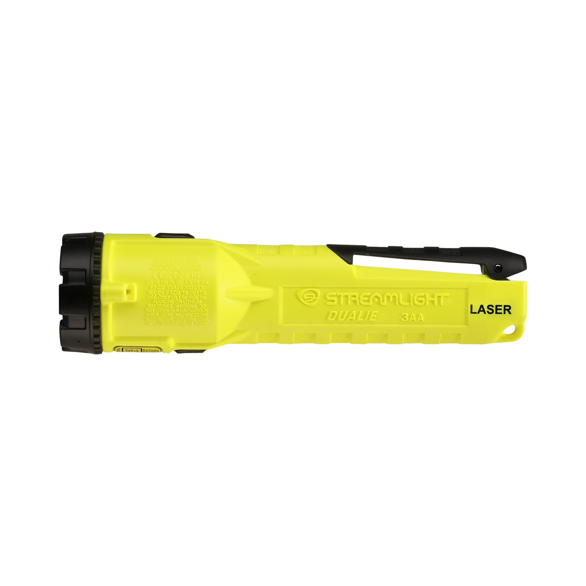 Streamlight Dualie 3AA Laser - Incl. (3) "AA" Alkaline batteries - Clam - Yellow (68760)