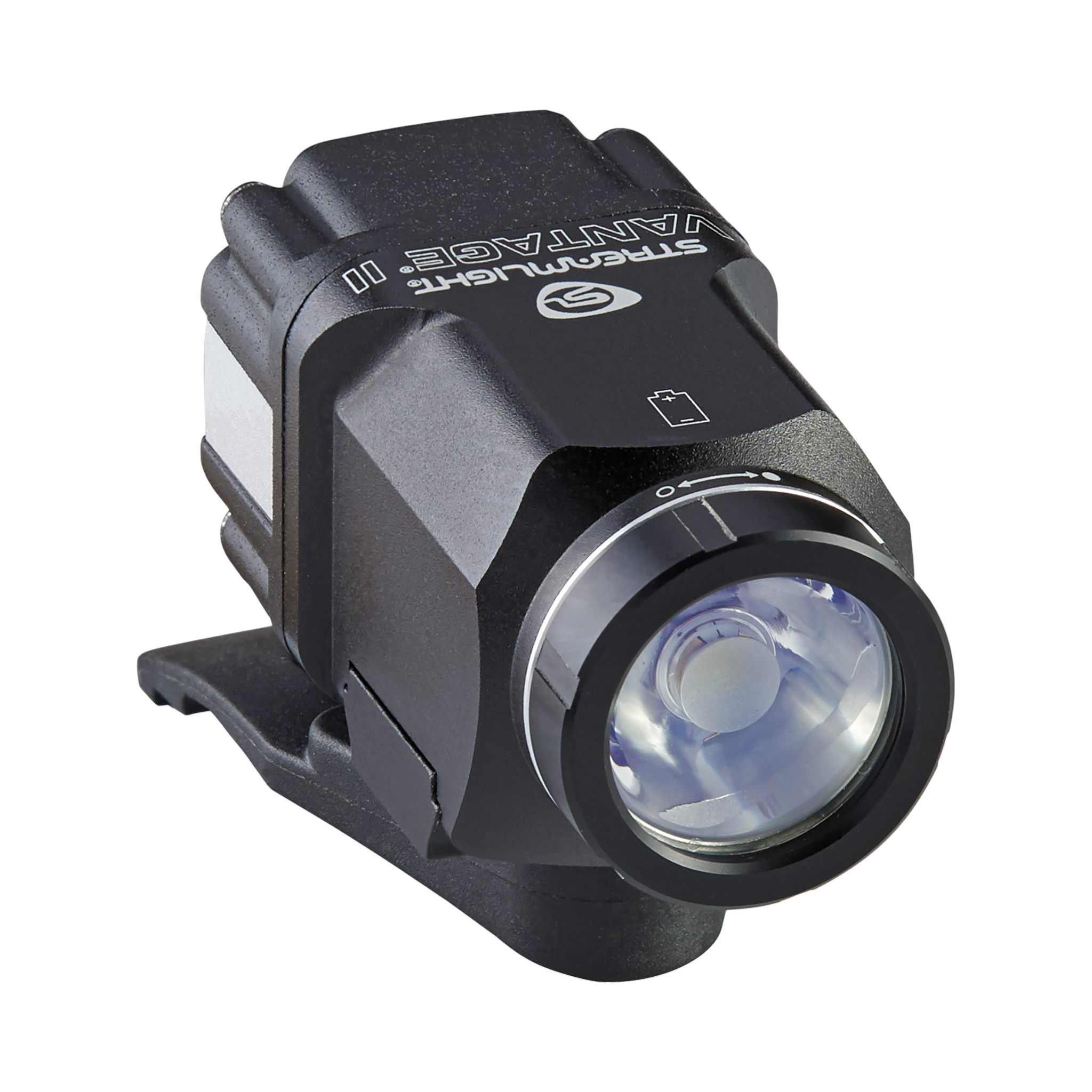 Streamlight II – przemysłowy uchwyt do kasku ochronnego i (1) bateria CR123A Li. (69333)