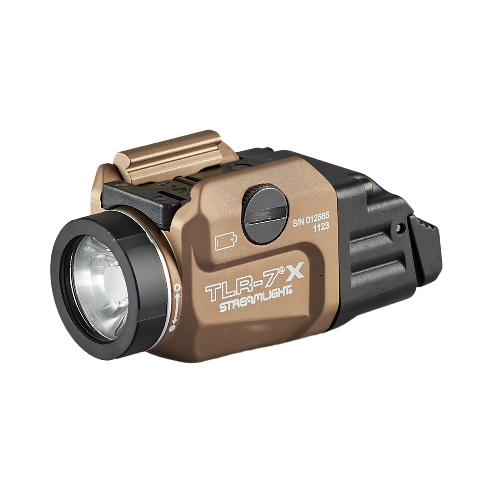 Streamlight TLR-7X incl. Low/High switch, CR123A battery, key kit-black box, FDE (69426)