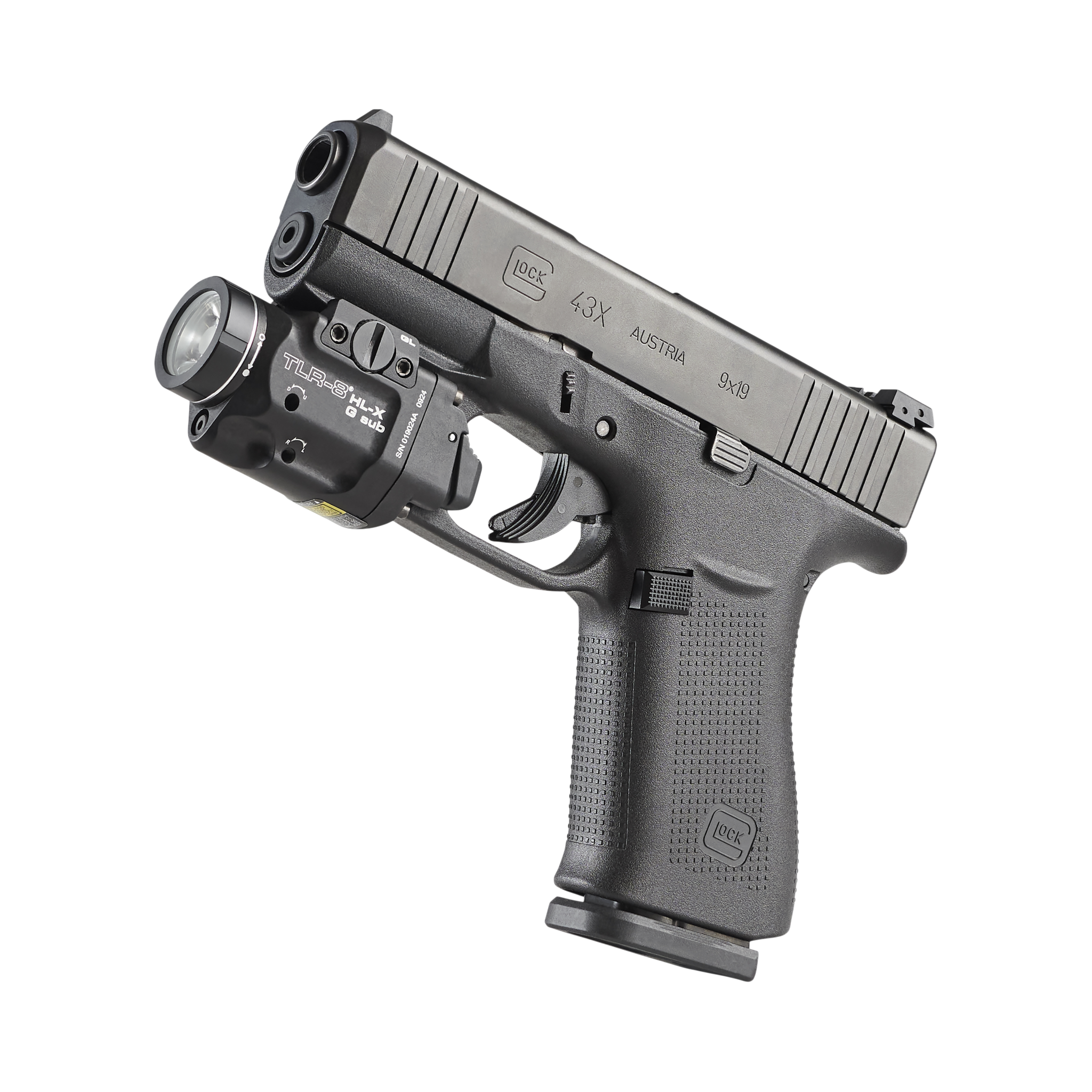 Streamlight HL-X G sub USB (GLOCK® 43X/48 MOS | 43X/48 Rail) (69476)