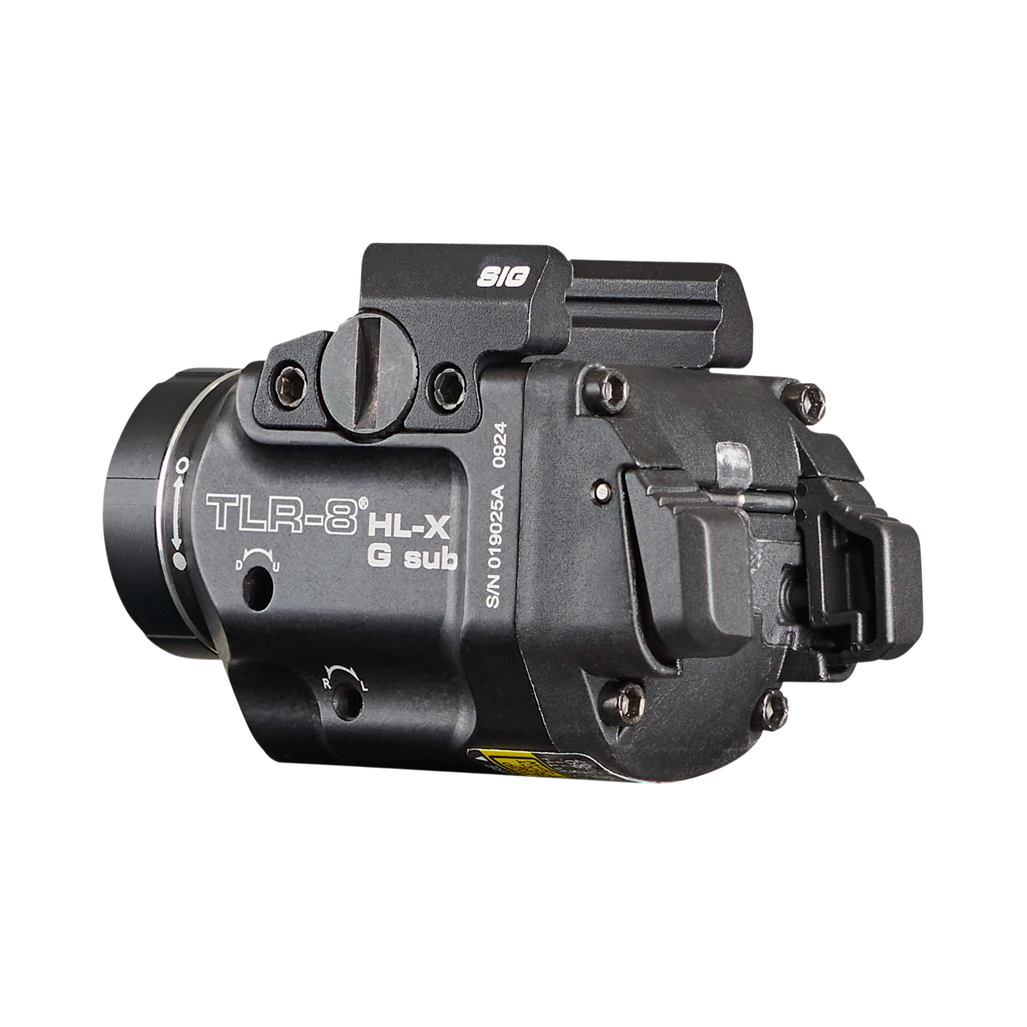 Streamlight HL-X G sub USB (SIG SAUER® P365®/XL systemy zamkniętych szyn*) (69477)