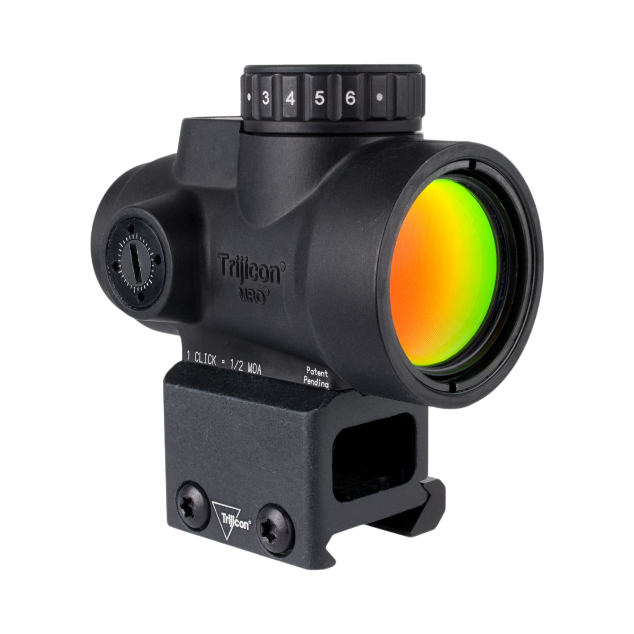 Trijicon MRO® SD 1x25 Red Dot Sight w/ 2.0 MOA Adjustable Red Dot; Lower 1/3 CW (AC32069)