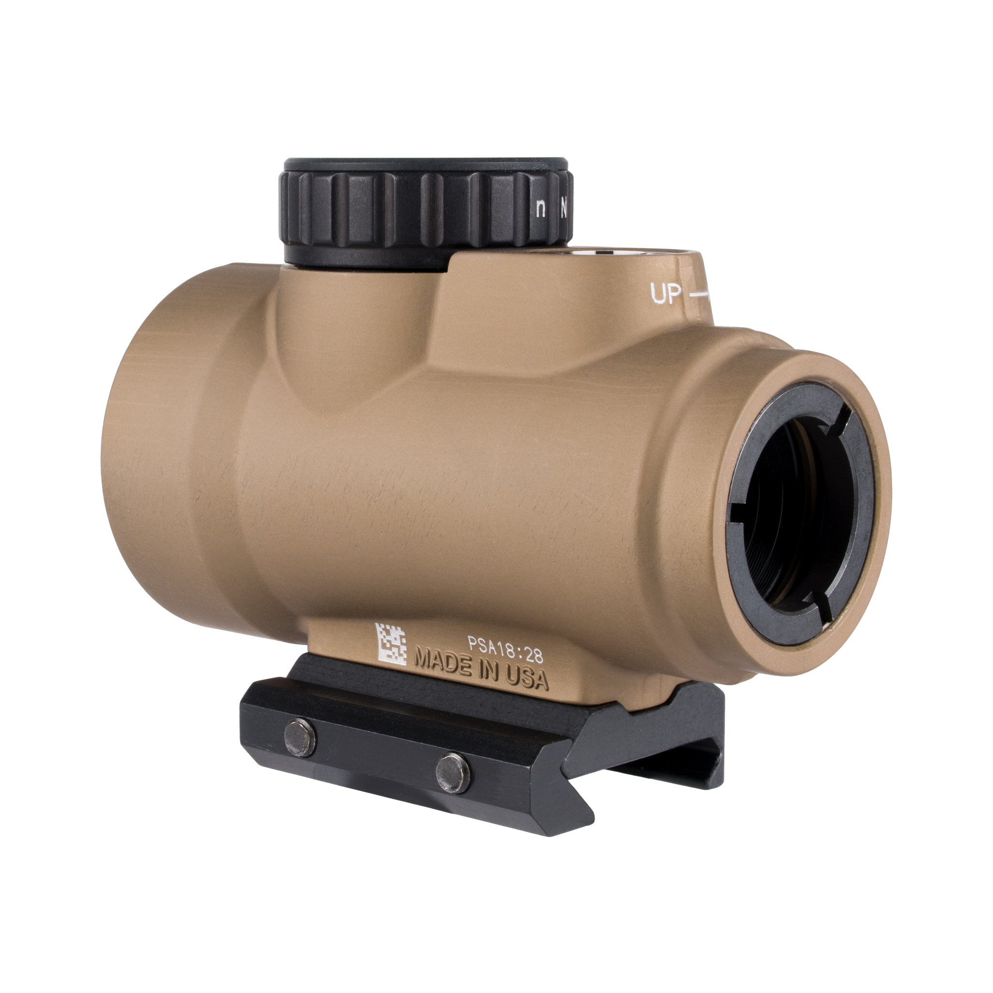 Trijicon MRO® SD 1x25 ar regulējamu LED 2,0 MOA sarkano punktu, anodēts koijotu brūnā krāsā; zems stiprinājums (AC32067)