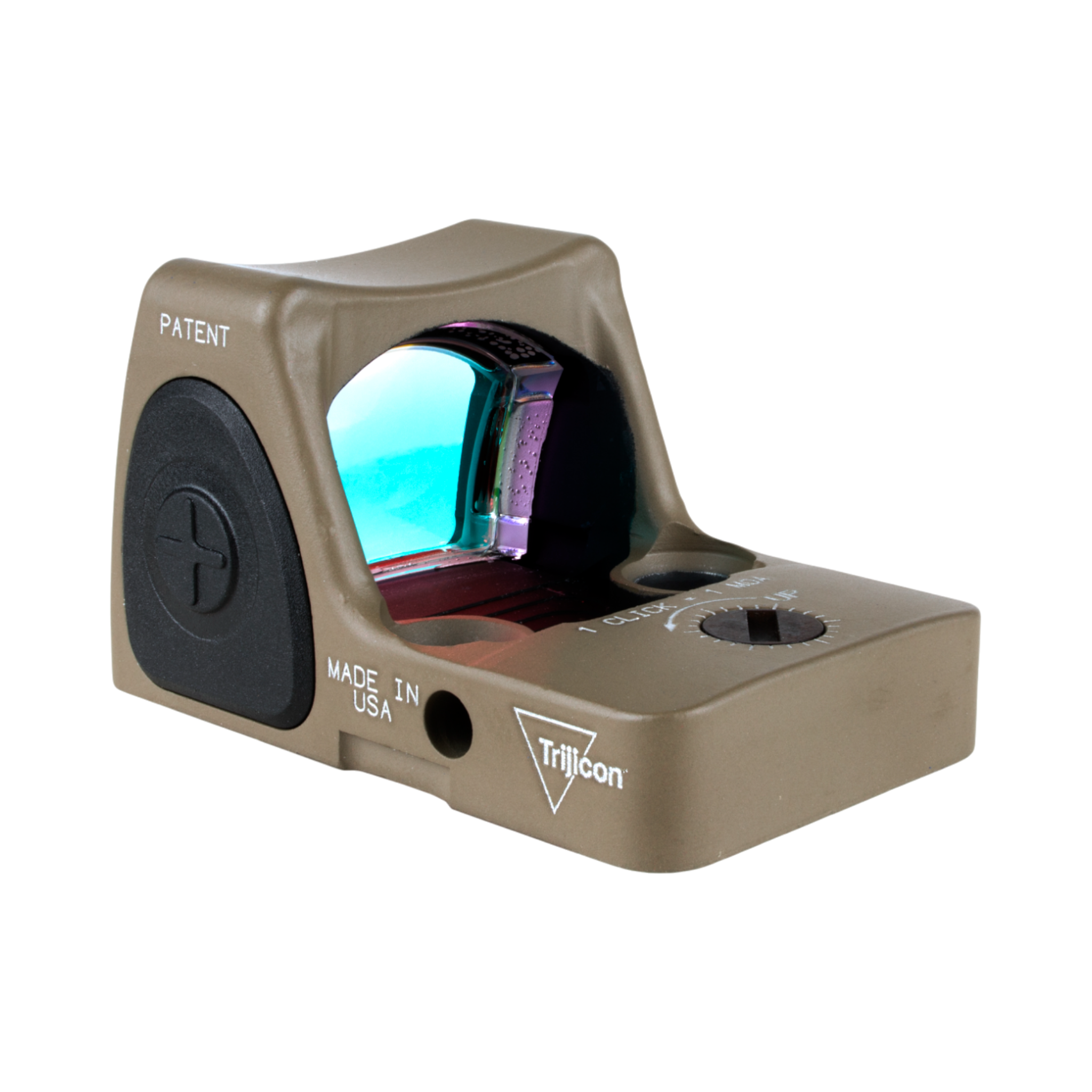 Trijicon Dual Defense™ komplekts – 3,25 MOA Red Dot RMR® Type 2 FDE + metāla tēmēkļi Sig M17/M19