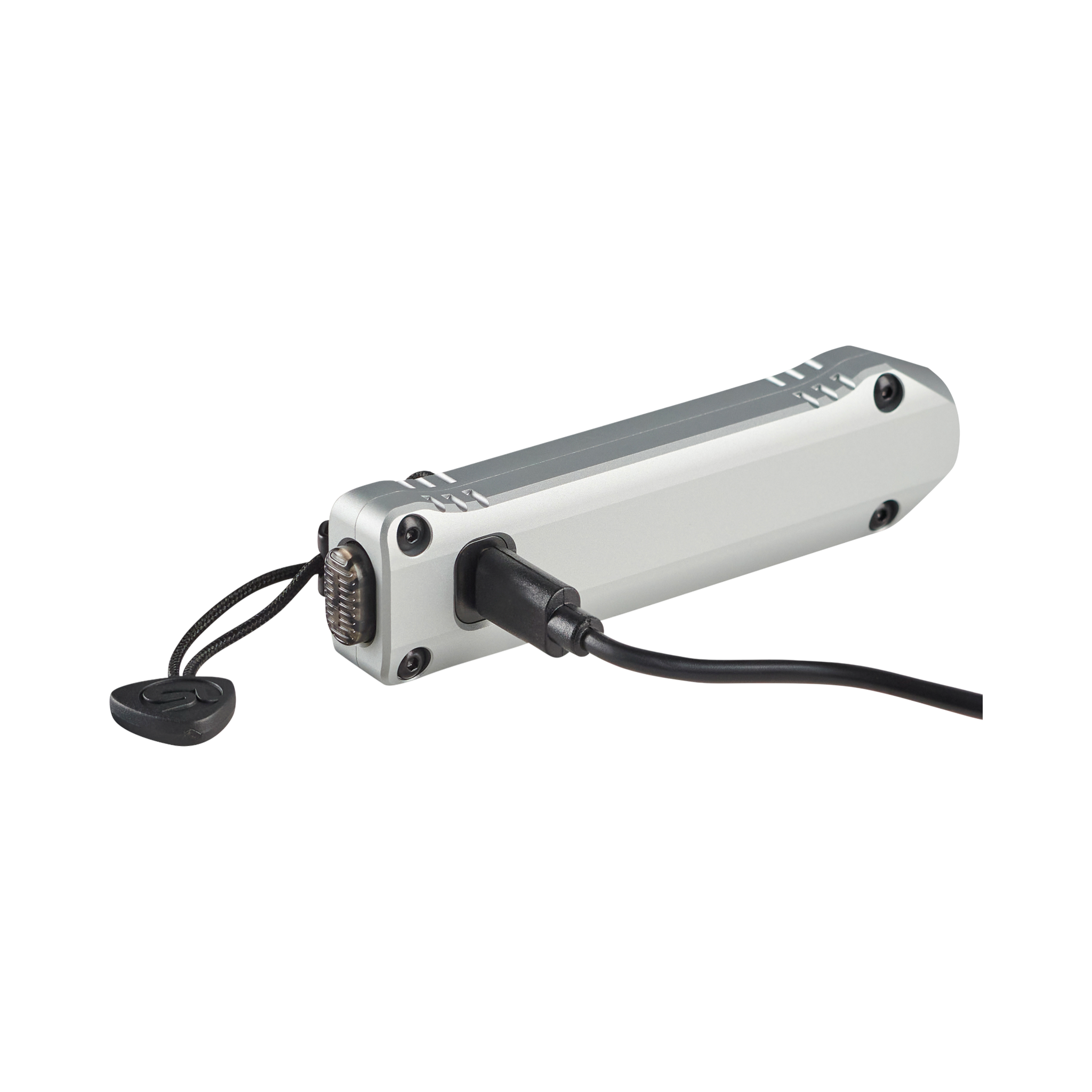 Streamlight Wedge XT - Incl. USB-C cord and pocket lanyard - Silver (88819)