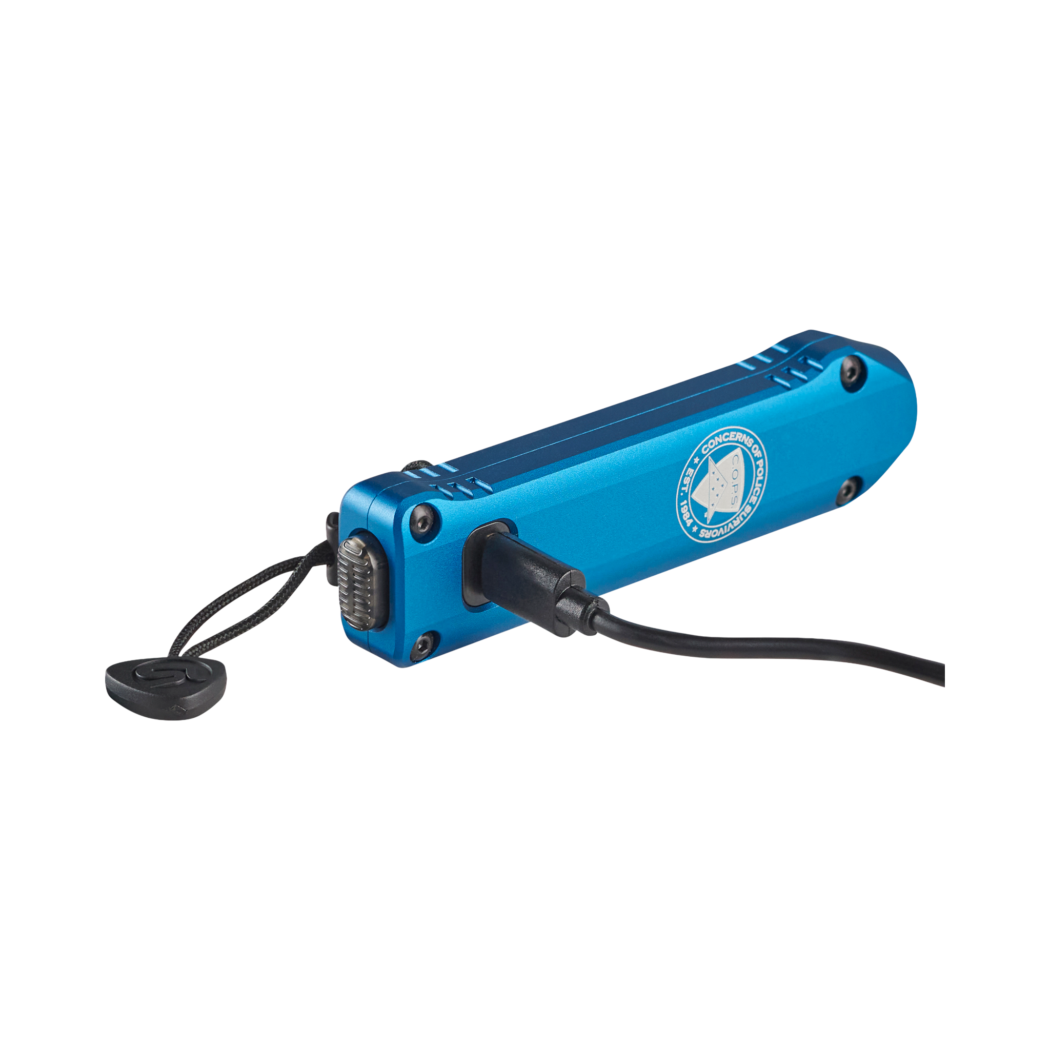 Streamlight XT – w zestawie przewód USB-C i smycz kieszonkowa – niebieski (C.O.P.S) (88825)