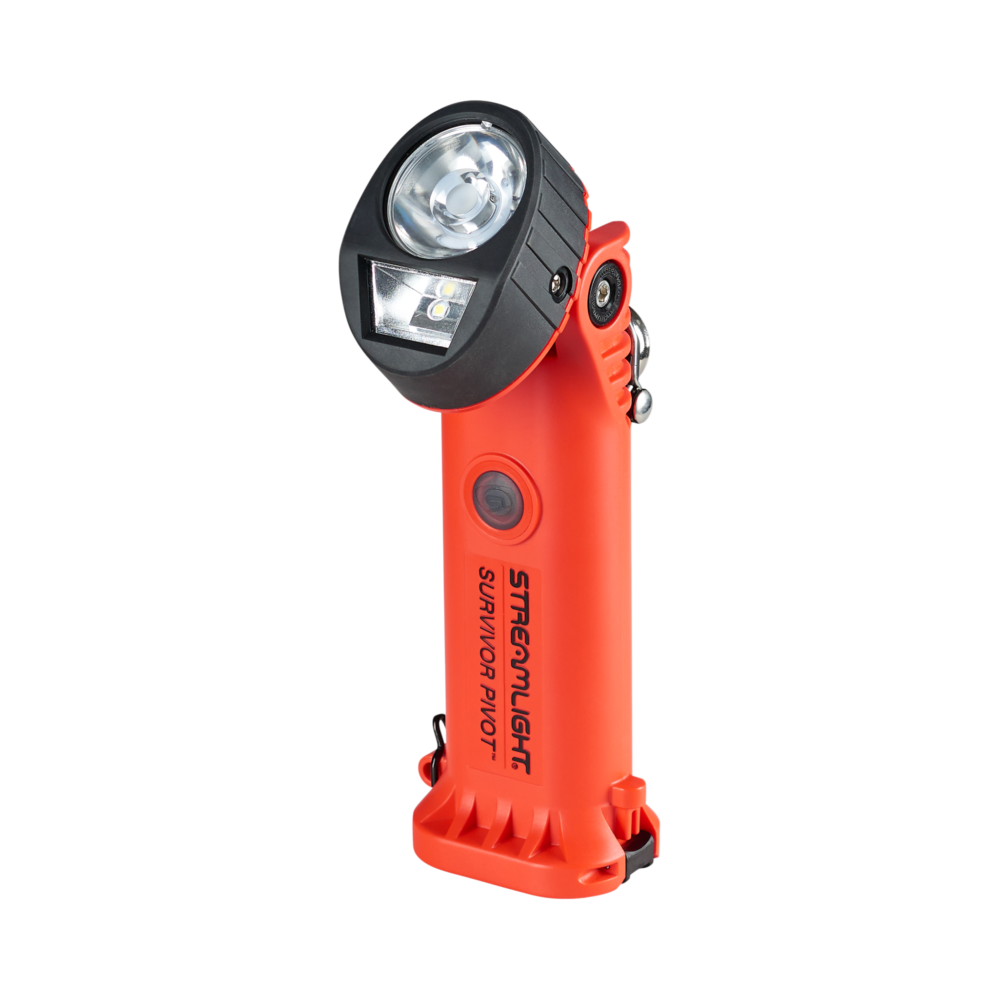 Streamlight Survivor Pivot Magnet - Alkaline (Incl. battery carrier) - Orange (91825)