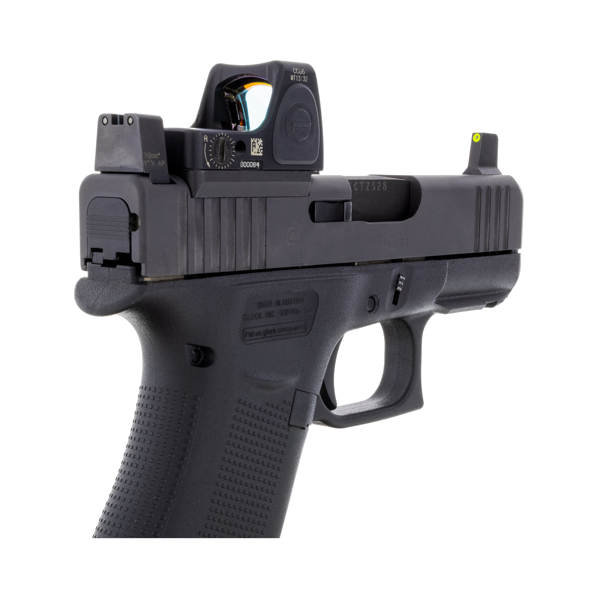 RMR®cc tvirtinimo plokštė, skirta „Glock 43X/48 MOS“