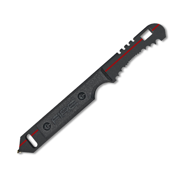 Lifeline Rescue Tool: RED LINE Black & Black (F-RL)