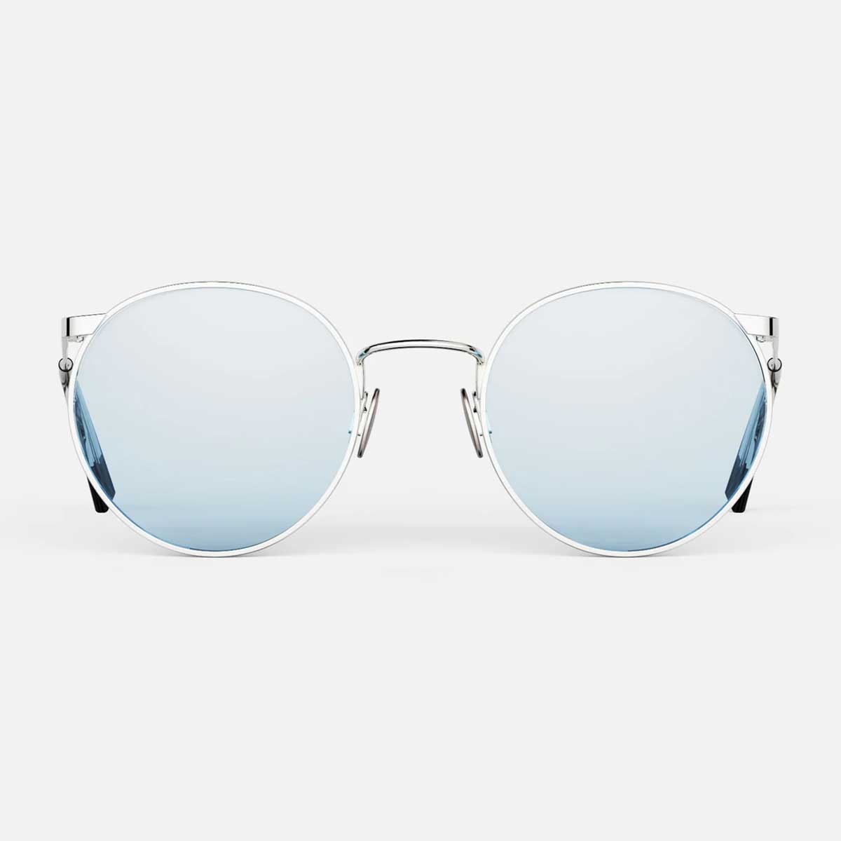 P3-23k White Gold & Blue Hydro Non-Polarized Glass Lens, Regular (55mm)