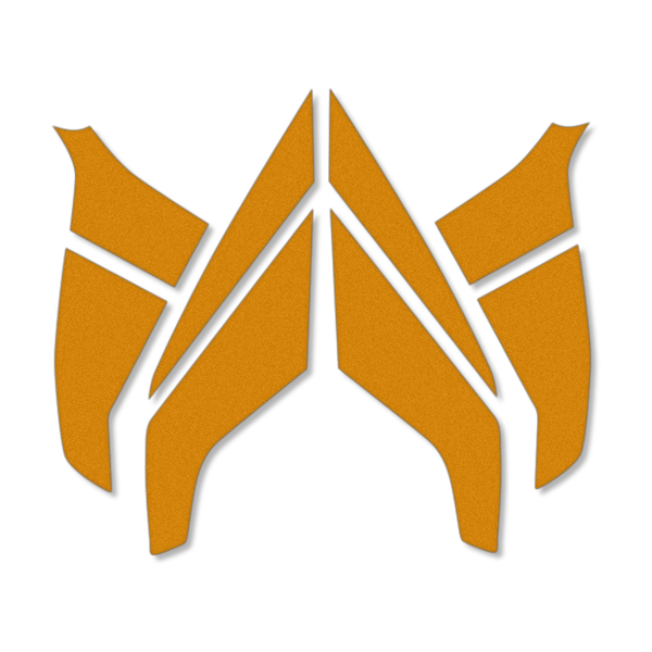 Helmet Trims for Heros Titan, Yellow