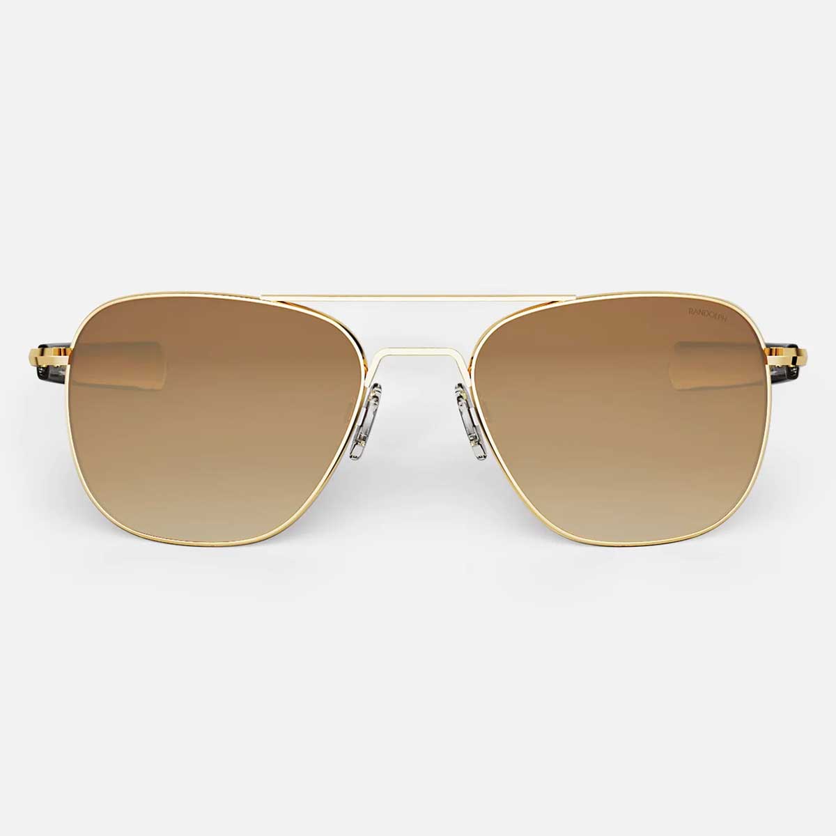 Aviator -23k Gold & Cape Sand Non-Polarized Gradient Nylon Lens, Regular (59mm)