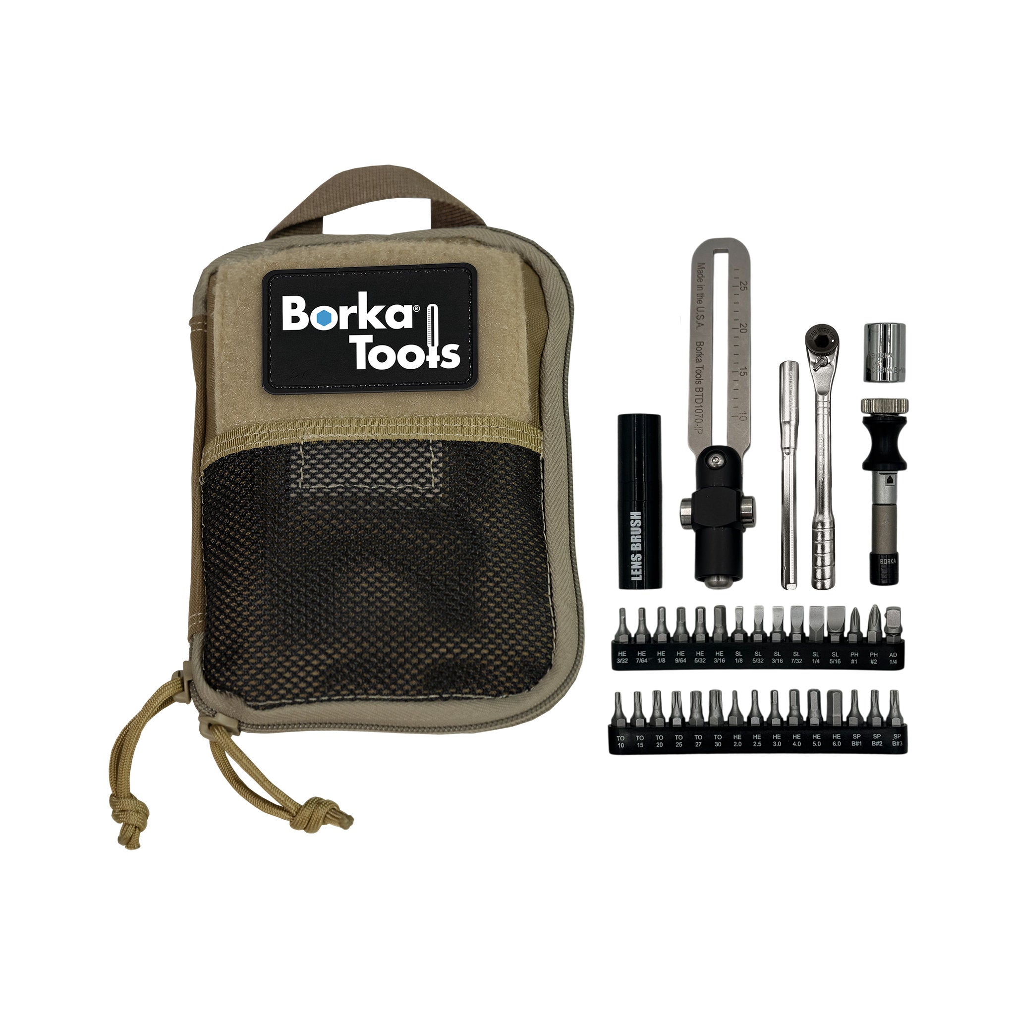 Zestaw narzędzi Borka (konfiguracja standardowa) z uchwytem T DRIV4 (BTK-DRV4)