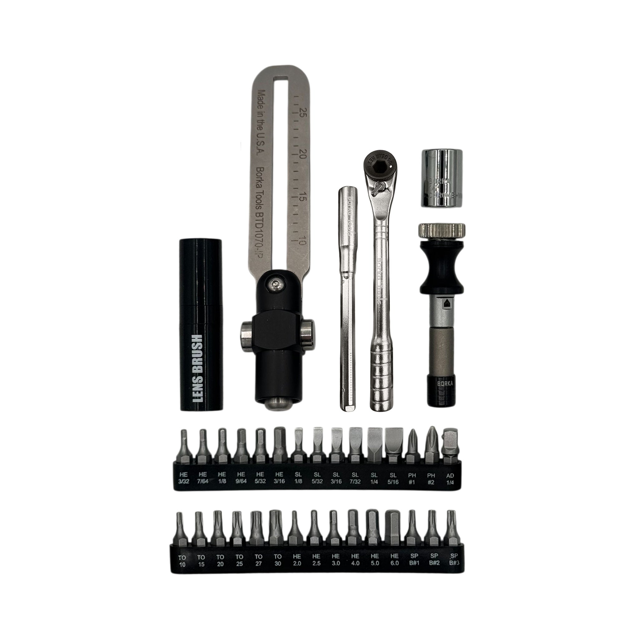 Zestaw narzędzi Borka (konfiguracja standardowa) z uchwytem T DRIV4 (BTK-DRV4)