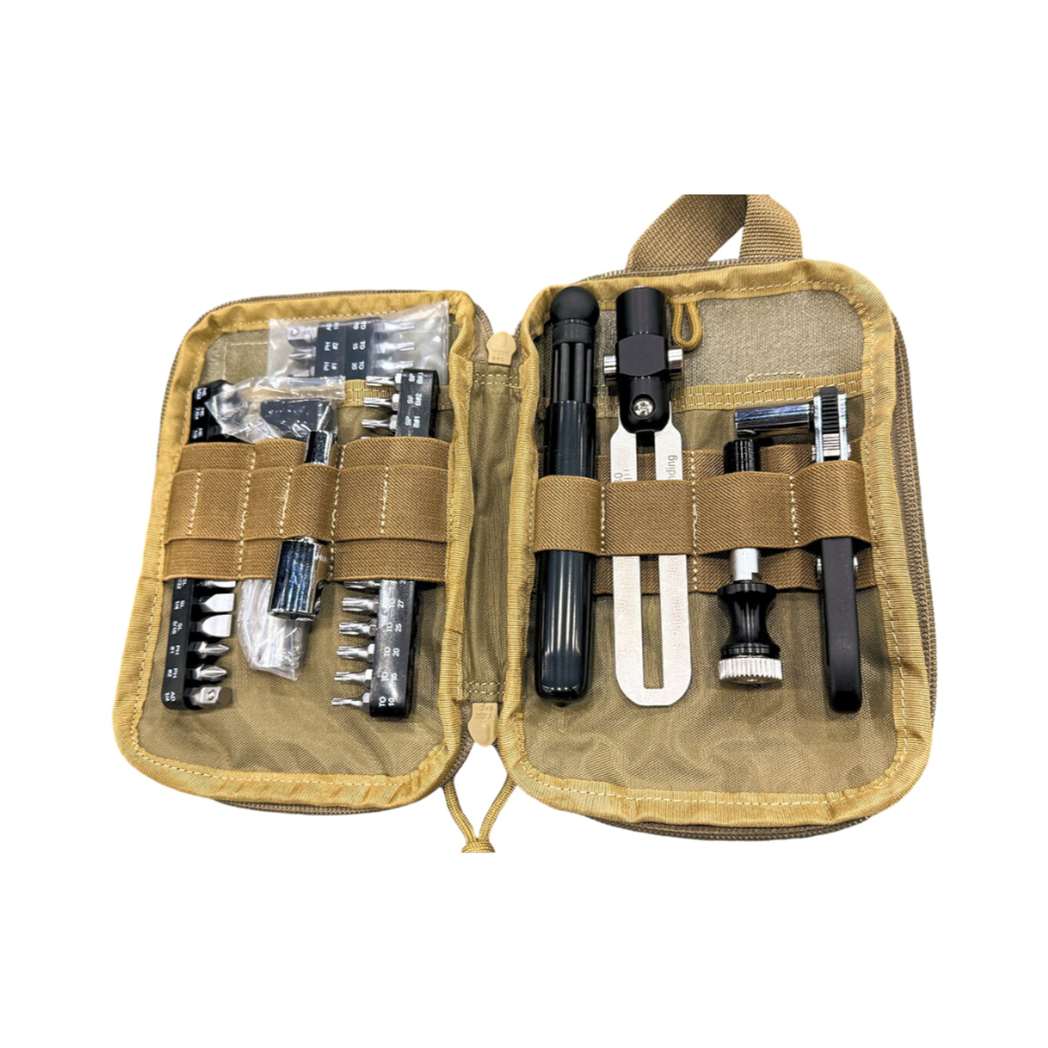 Borka Mil-Spec Kit with 2x Bits, Emergency Cleaning Rod Set and 3pc. Extension Bits