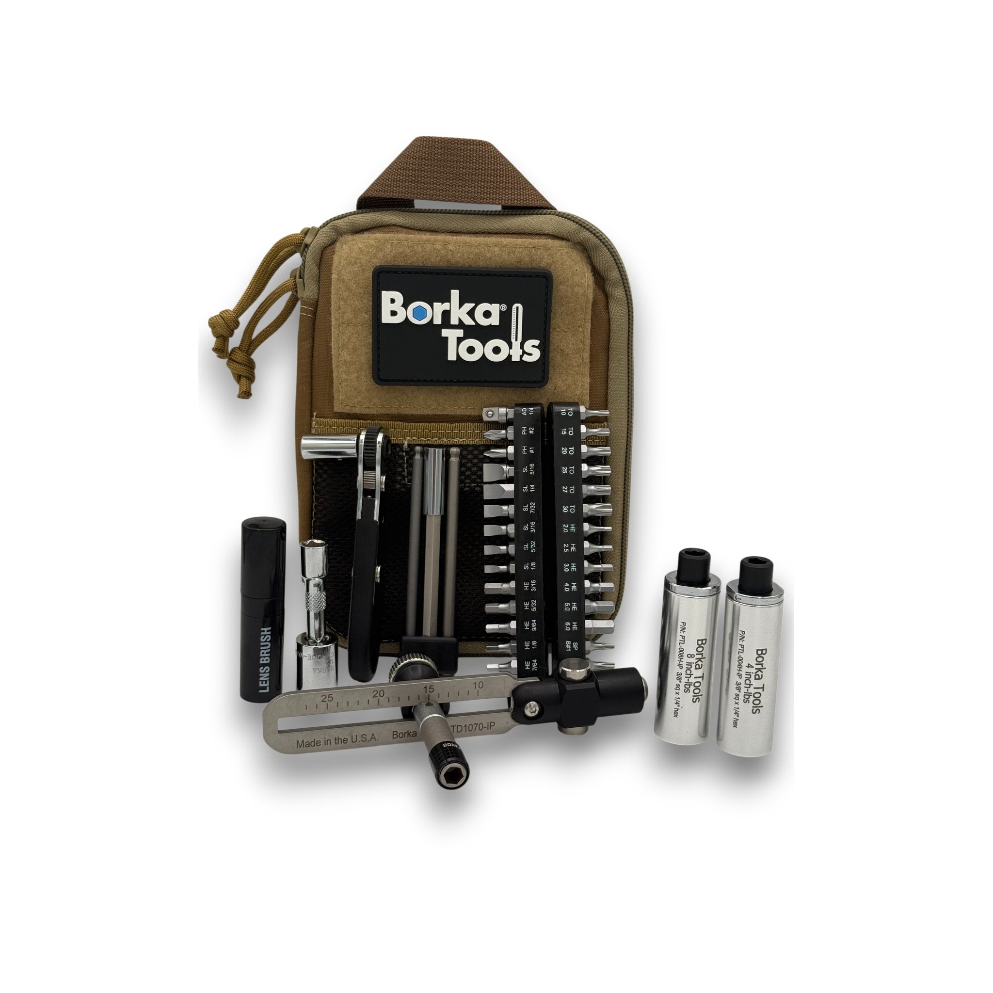 Borka Combination Tool Kit feat. Borka Torque Driver (BTD) and Precision Torque Limiters (PTL)