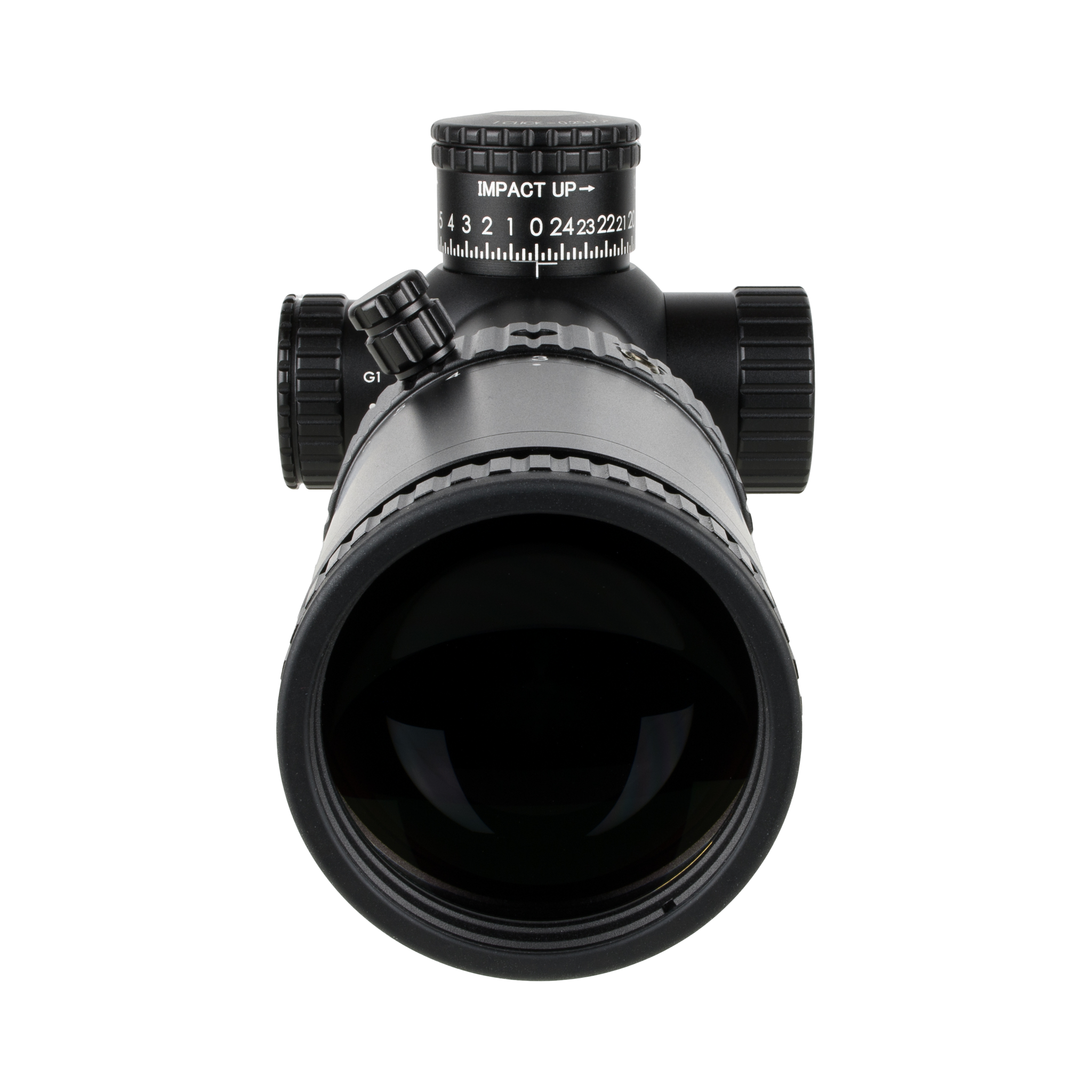 Credo® HX 1-10x28 FFP ar sarkanu/zaļu MOA segmentētu apļa uzlabojumu, 34 mm, satīna apdare, Exp. EL RTZ