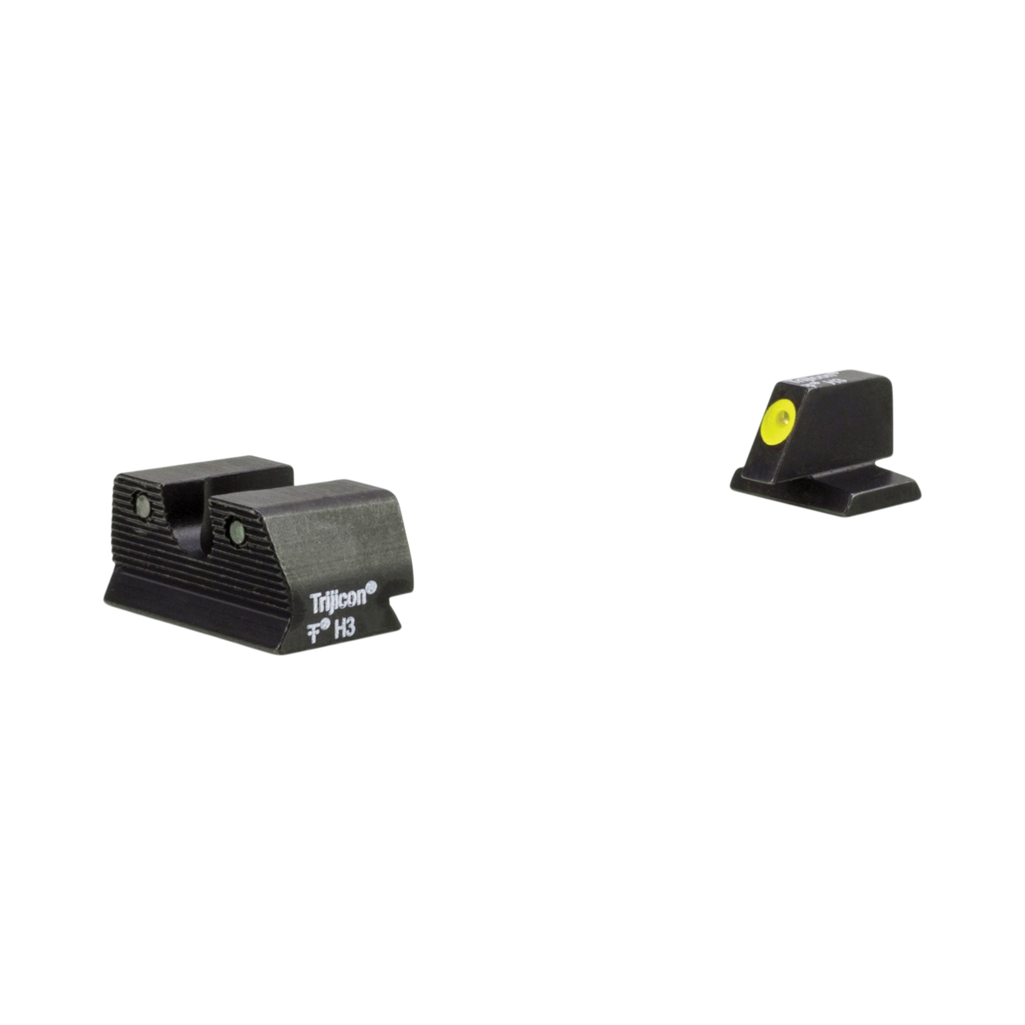 Trijicon HD XR™ Night Sight Set — Yellow Front Outline — FNH FNX™-45, and FNP™-45