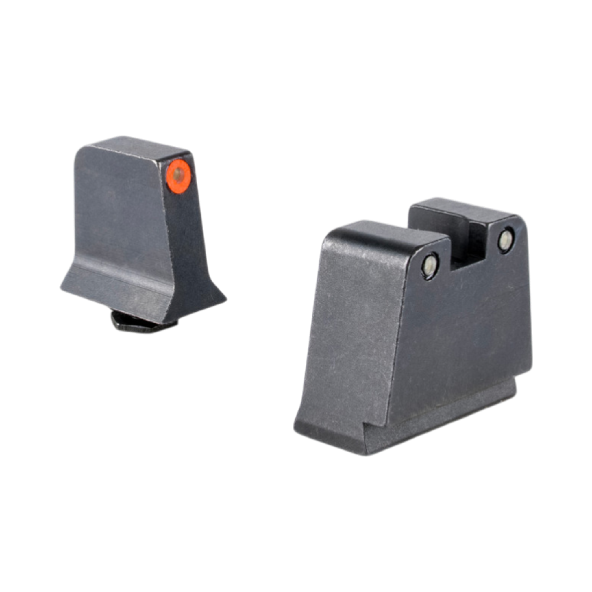 Trijicon® Suppressor/Optic Height Sight Set (Org/Blk Green) for GLOCK® 42, 43, 43x, 43e, and 50