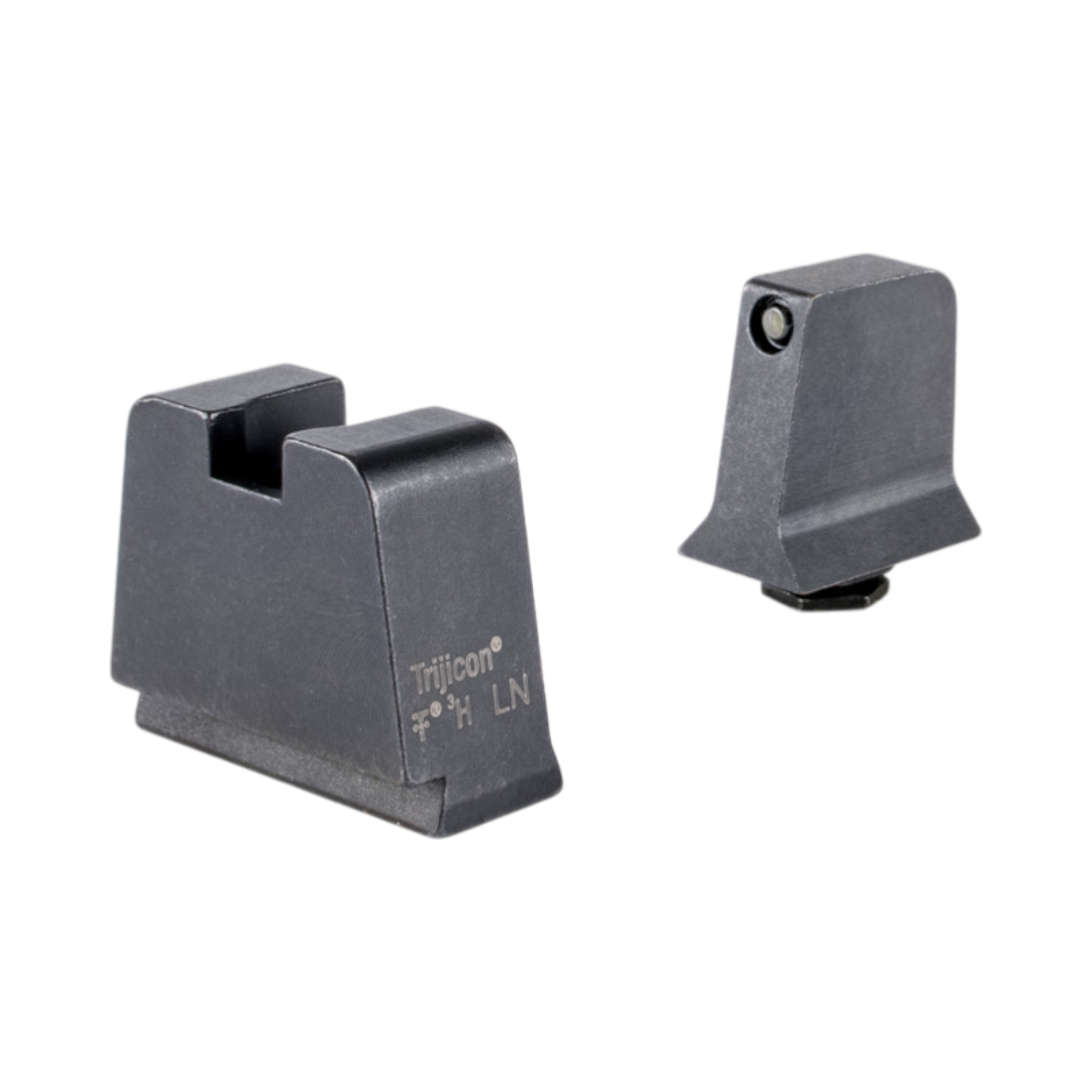 Trijicon® Suppressor/Optic Height Sight Set (B/M (Grn F-Only)) for GLOCK® 42, 43, 43x, 43e, and 48