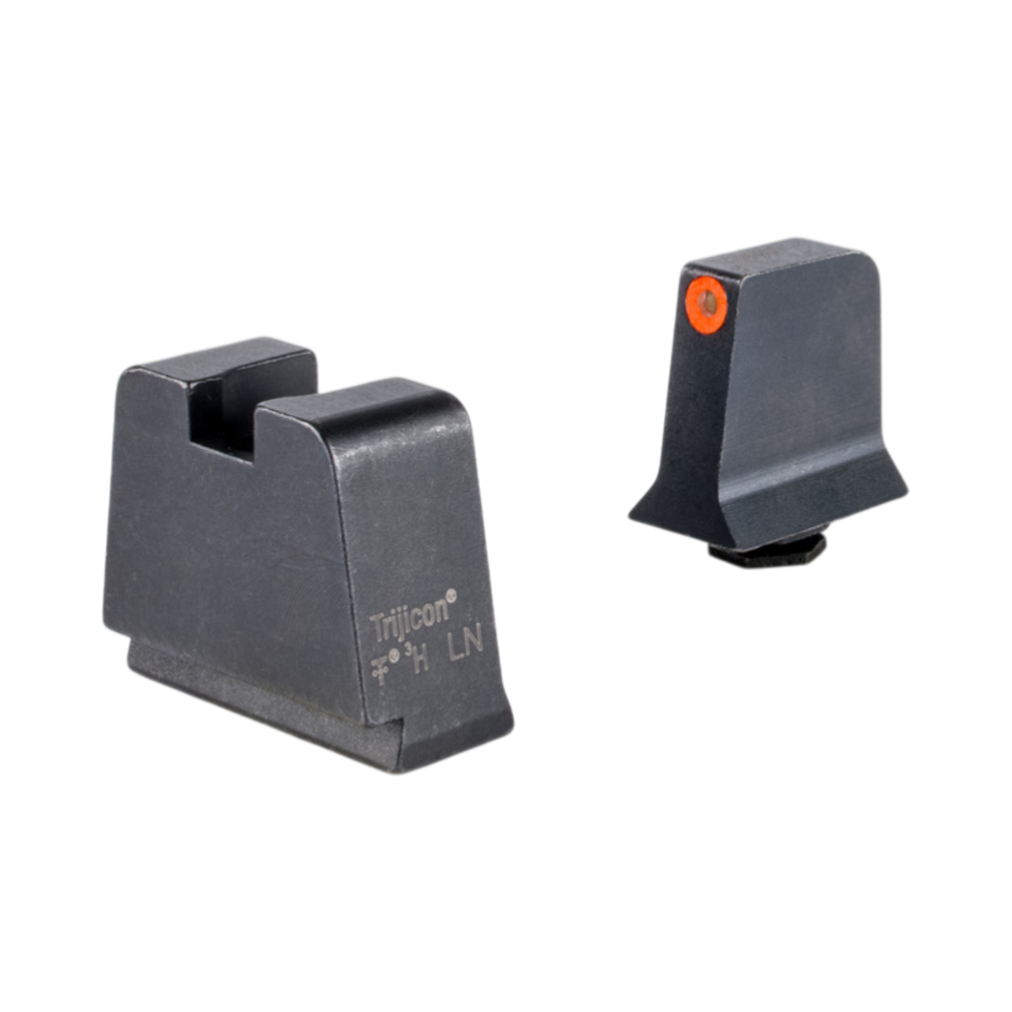 Trijicon® Suppressor/Optic Height Sight Set - (O/M (Grn F-Only)) for GLOCK® 42, 43, 43x, 43e, and 48
