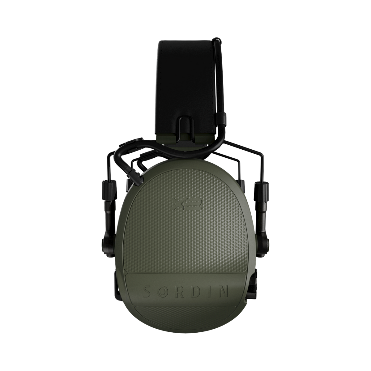 Sordin X2 SFA Headband Leather Gel Green (301006-10HG)