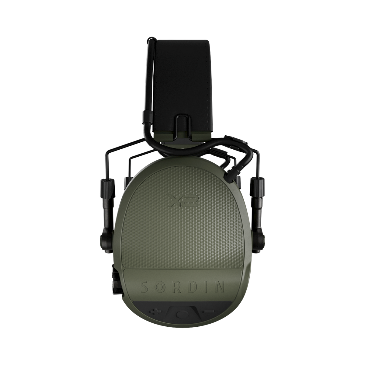 Sordin X2 SFA Headband Leather Gel Green (301006-10HG)