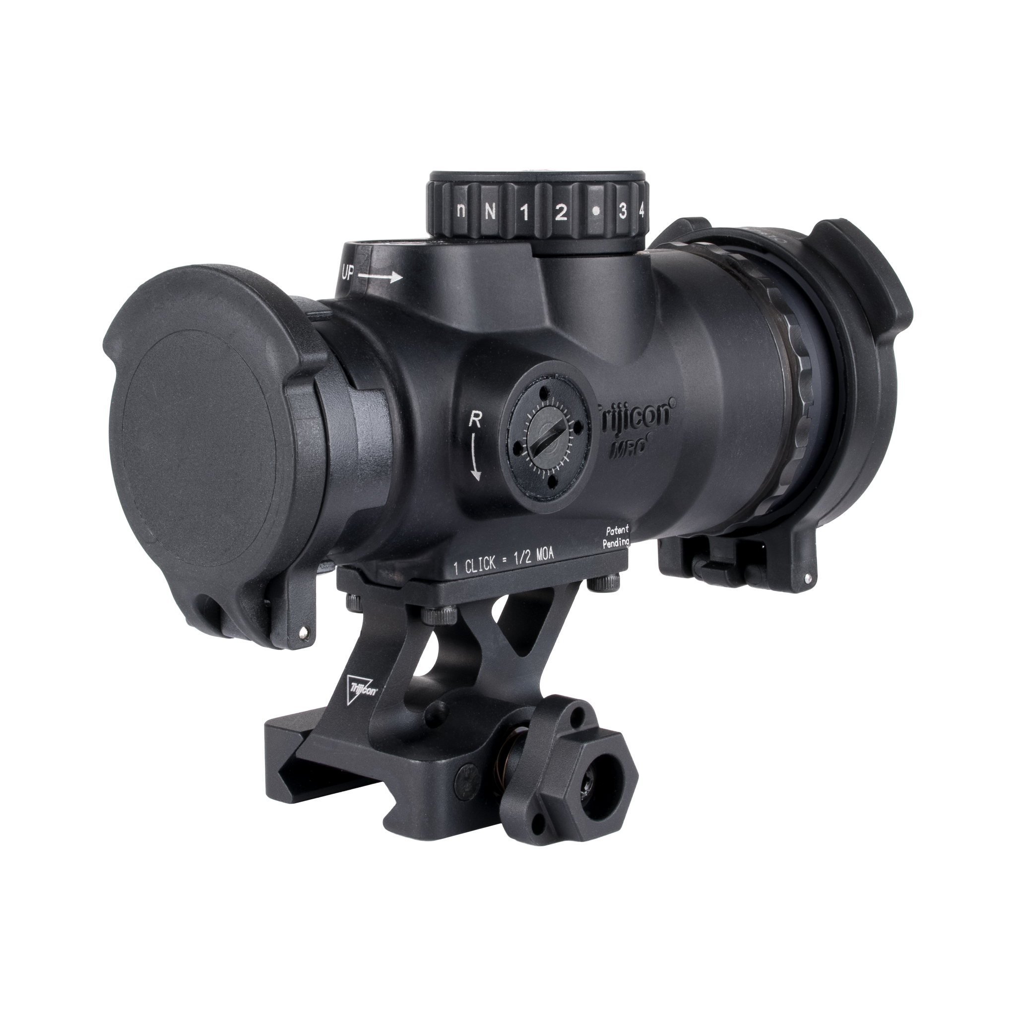 Trijicon MRO® SD reguleeritav LED 2,0 MOA punane täpp +1/3 Co-Witness kiirvabastusega kinnitus Q-LOC™ (AC32071)