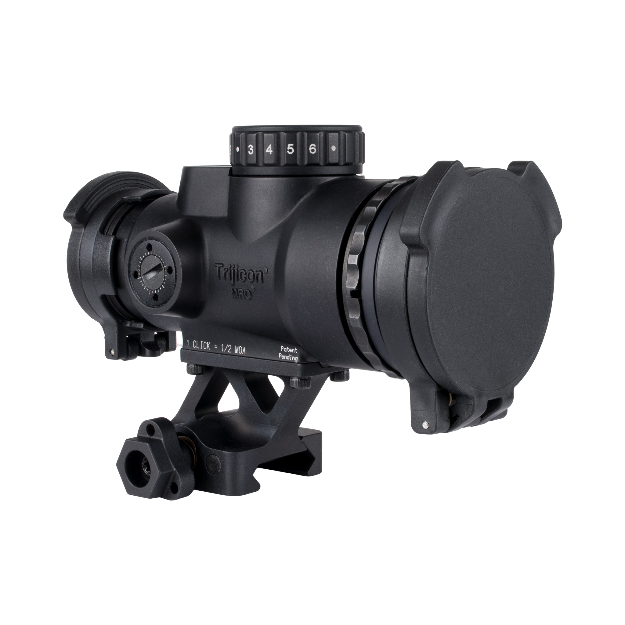Trijicon MRO® SD reguleeritav LED 2,0 MOA punane täpp +1/3 Co-Witness kiirvabastusega kinnitus Q-LOC™ (AC32071)
