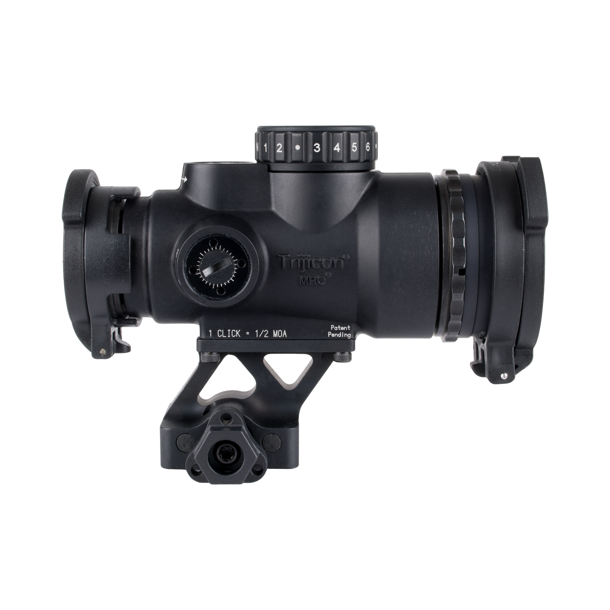 Trijicon MRO® SD reguleeritav LED 2,0 MOA punane täpp +1/3 Co-Witness kiirvabastusega kinnitus Q-LOC™ (AC32071)
