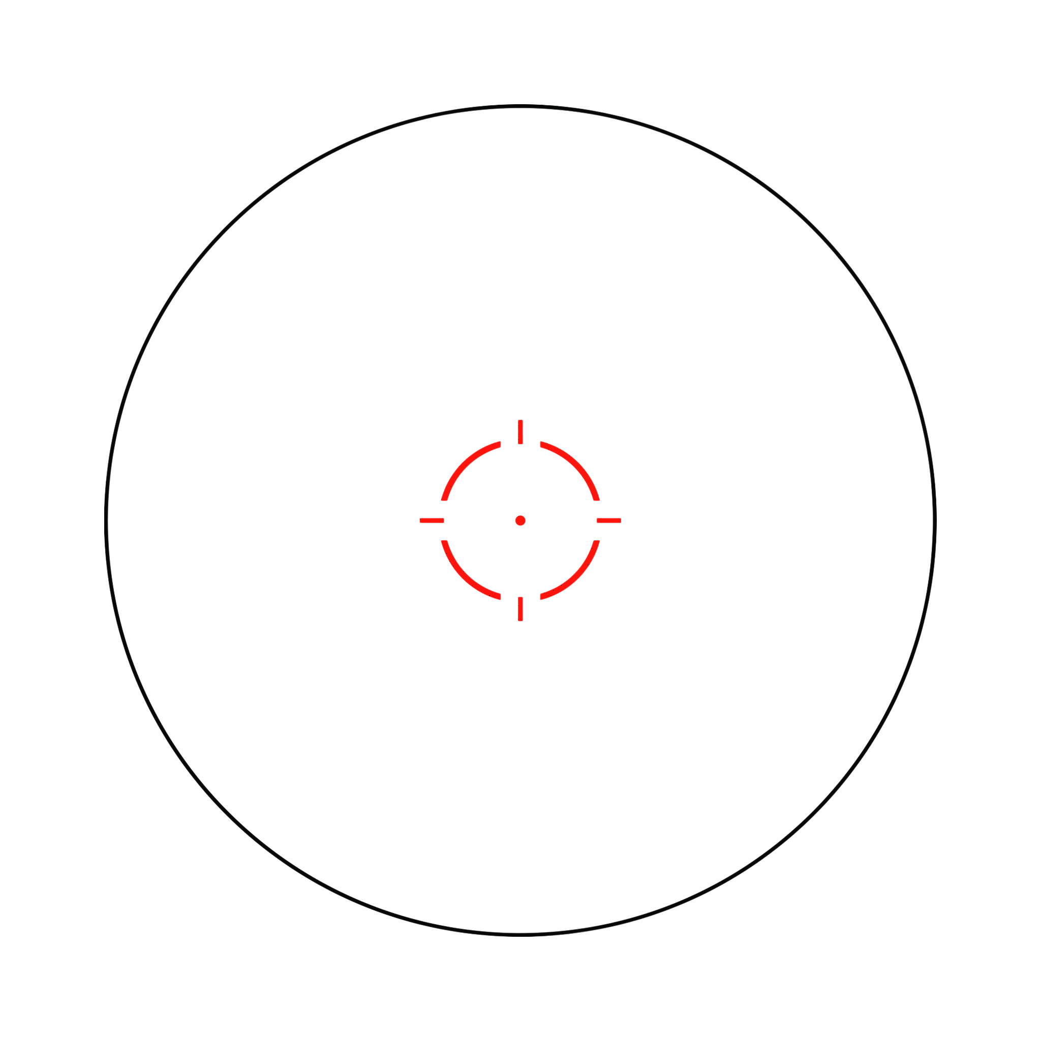 Trijicon MRO® HD 1x25 68 MOA Reticle w/ 2.0 MOA Dot; No Mount