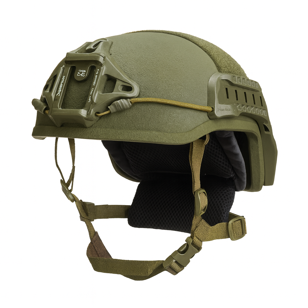 Ballistic Helmet AS-501G2 ULW-ACH Gen II Hig-Cut, Olive Green
