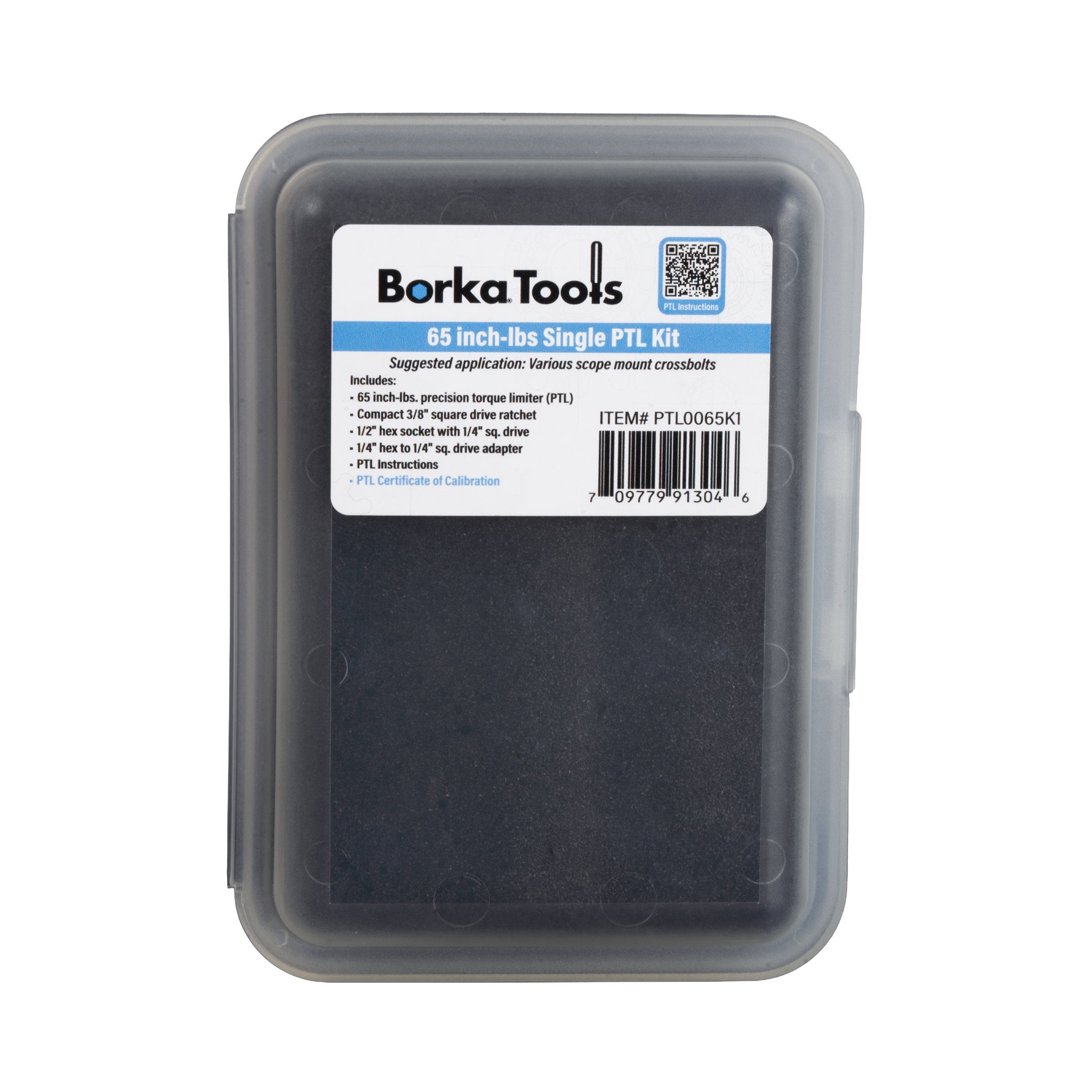 Borka 65 inch-lbs Single PTL Kit for Various Scope Mount Crossbolts (PTL0065K1)