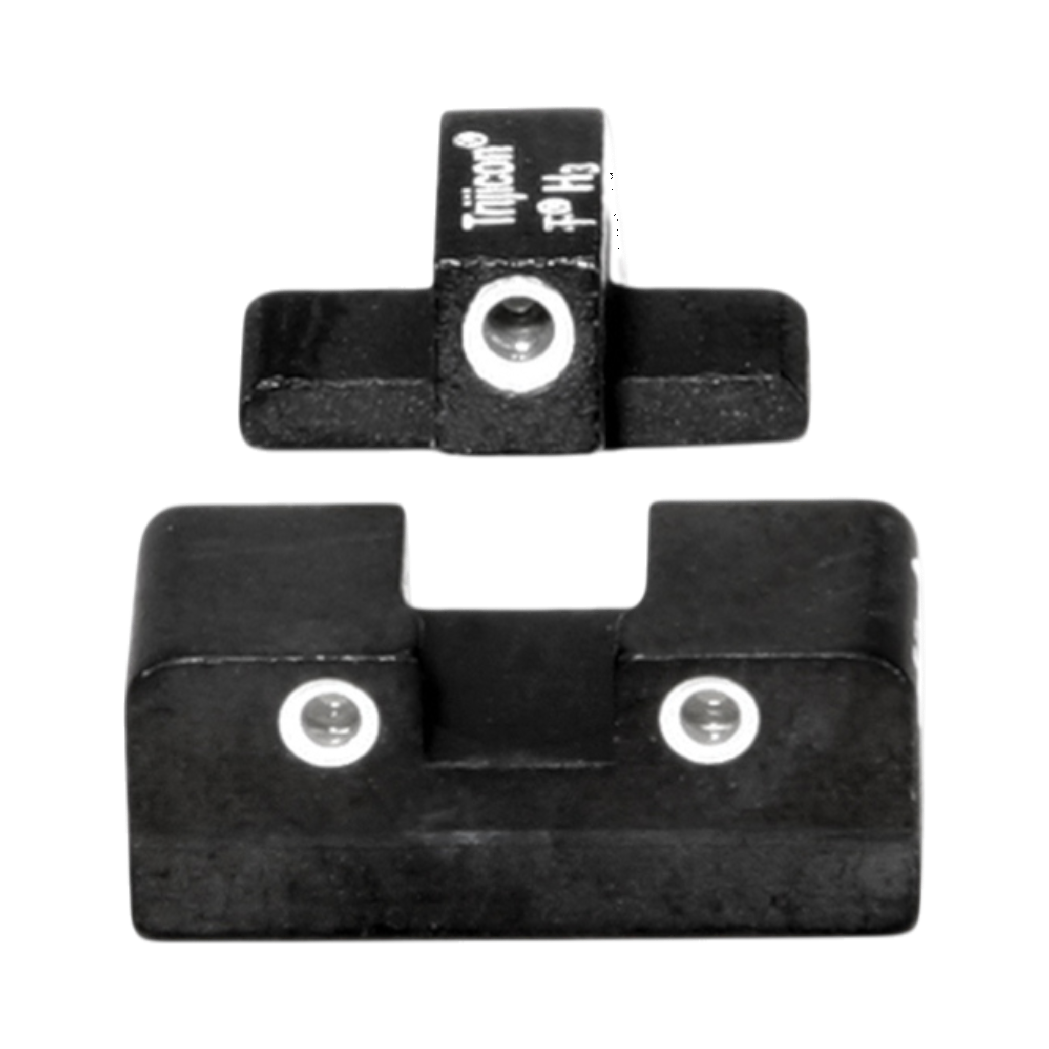 Trijicon Bright & Tough™ nakts redzamības tēmēkļu komplekts; priekšējais #8 / aizmugurējais #8 – Sig 9 mm/.357SIG (izņemot P938)